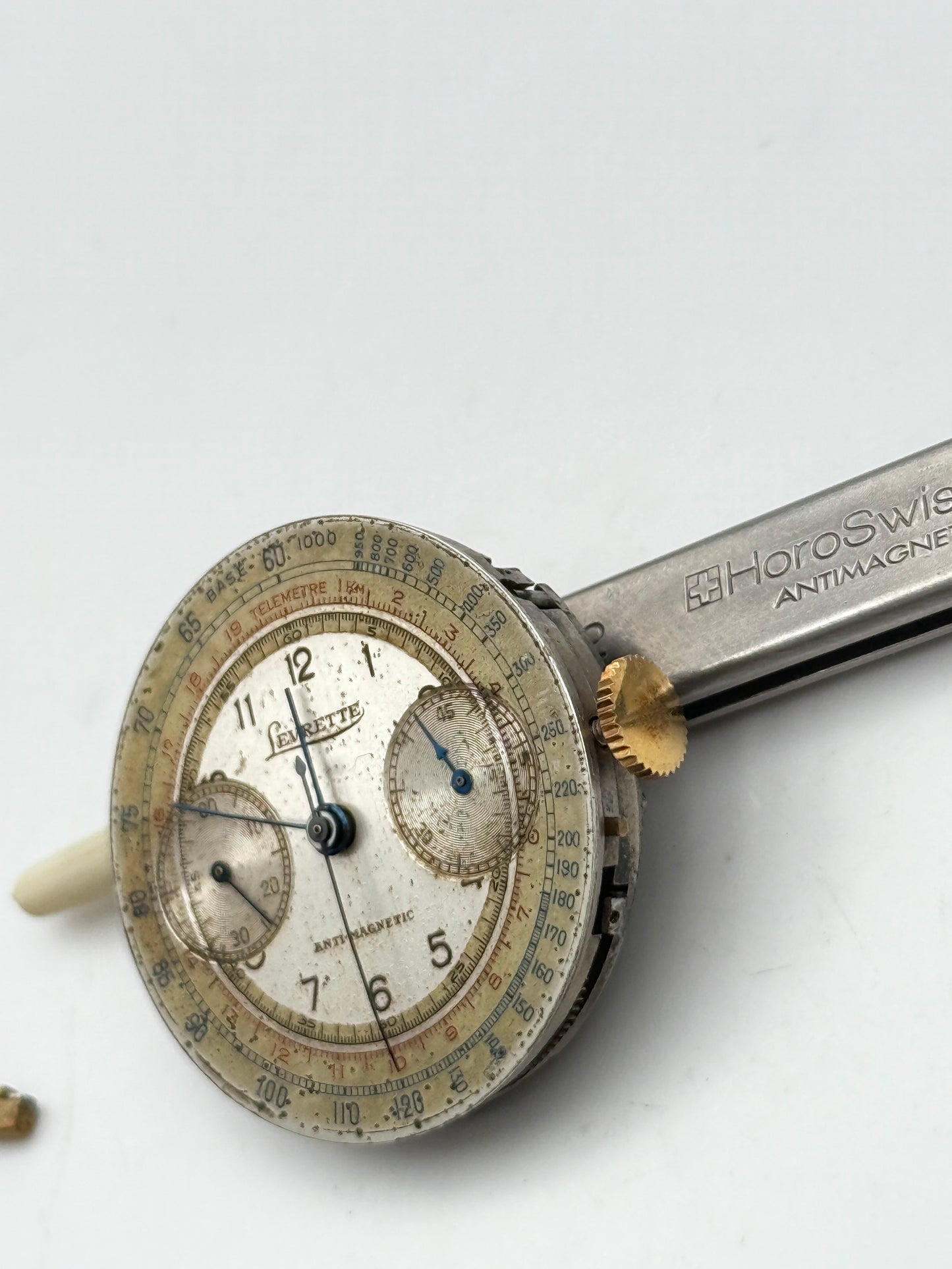 levrette landeron 39 33,5mm chronograph movement movimento