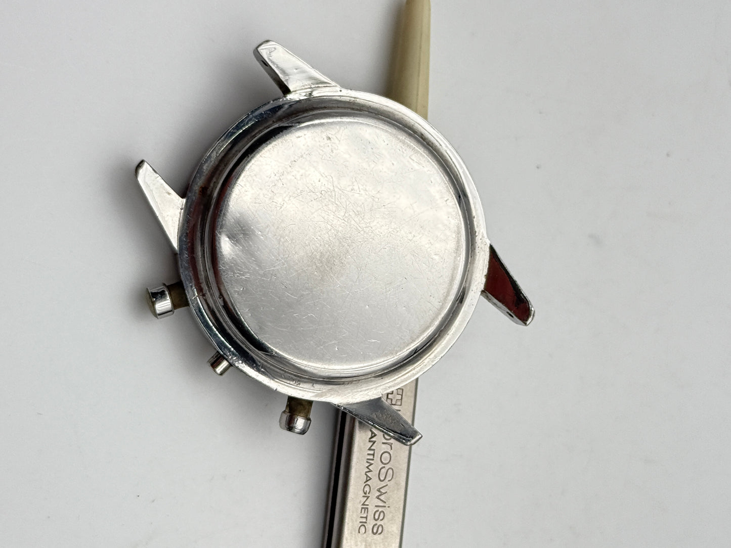 wyler watch chrono 37mm cassa case