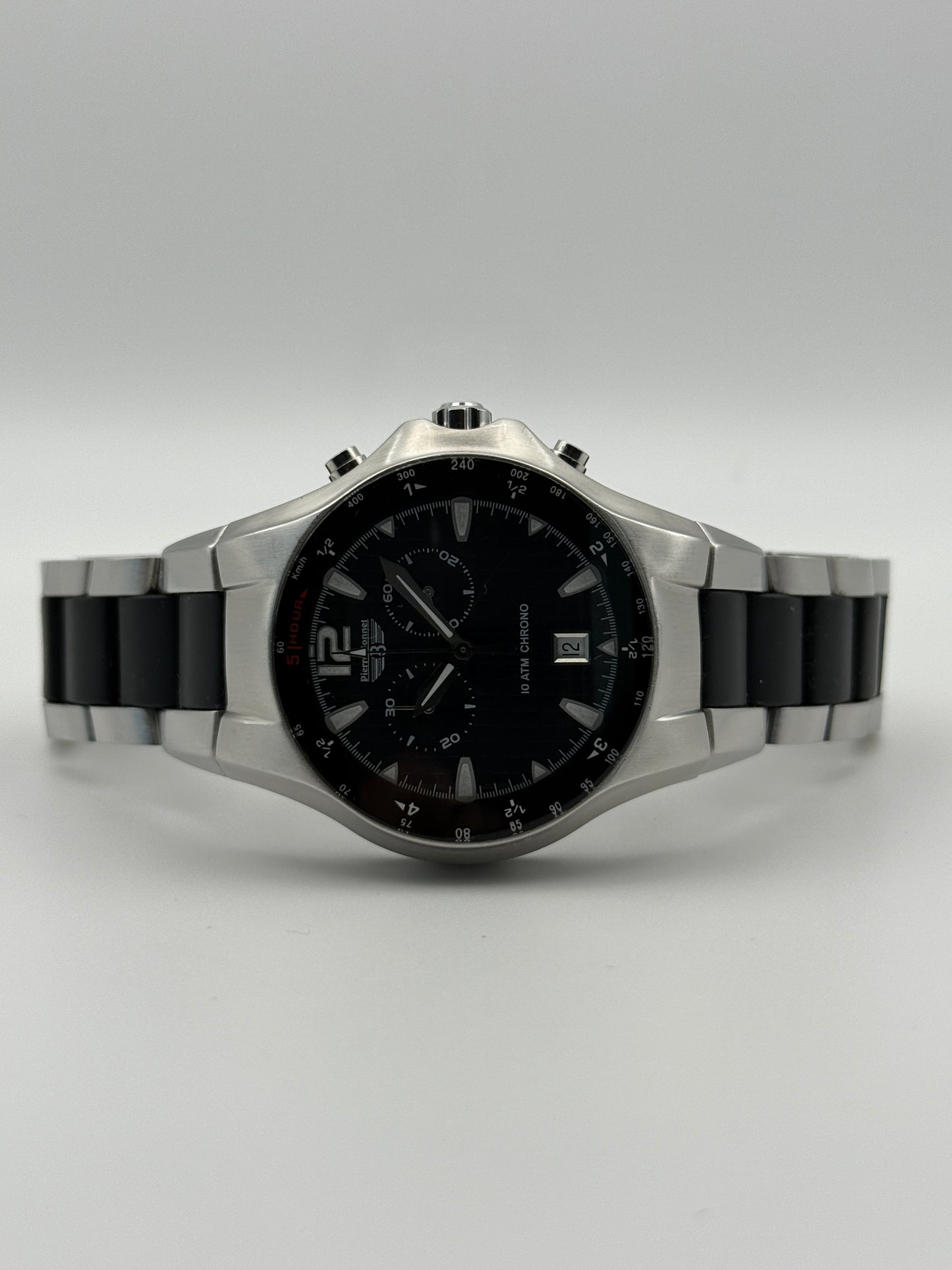Pierre bonnet chronograph 10 ats 1763 40mm quartz watch