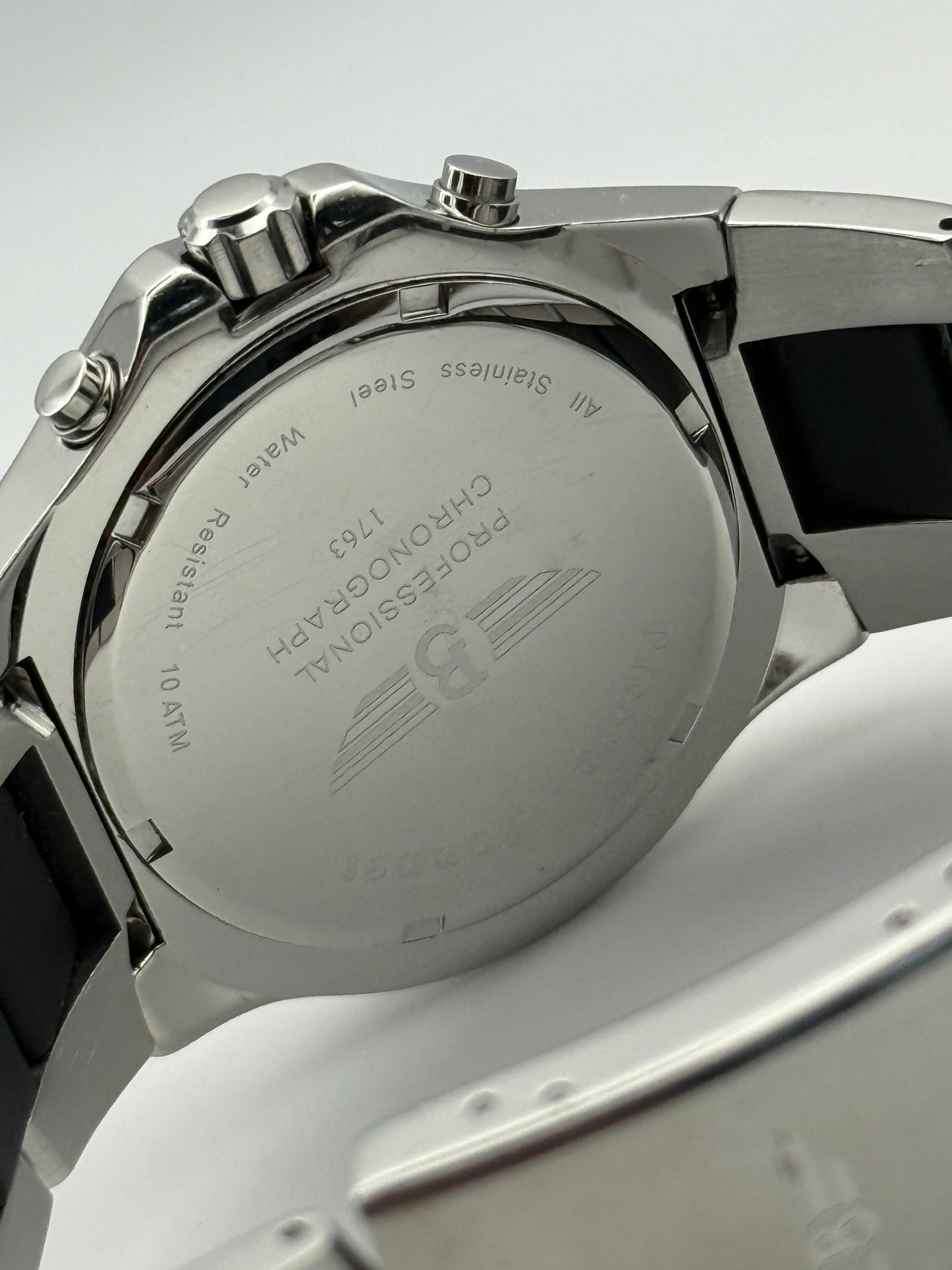 Pierre bonnet chronograph 10 ats 1763 40mm quartz watch