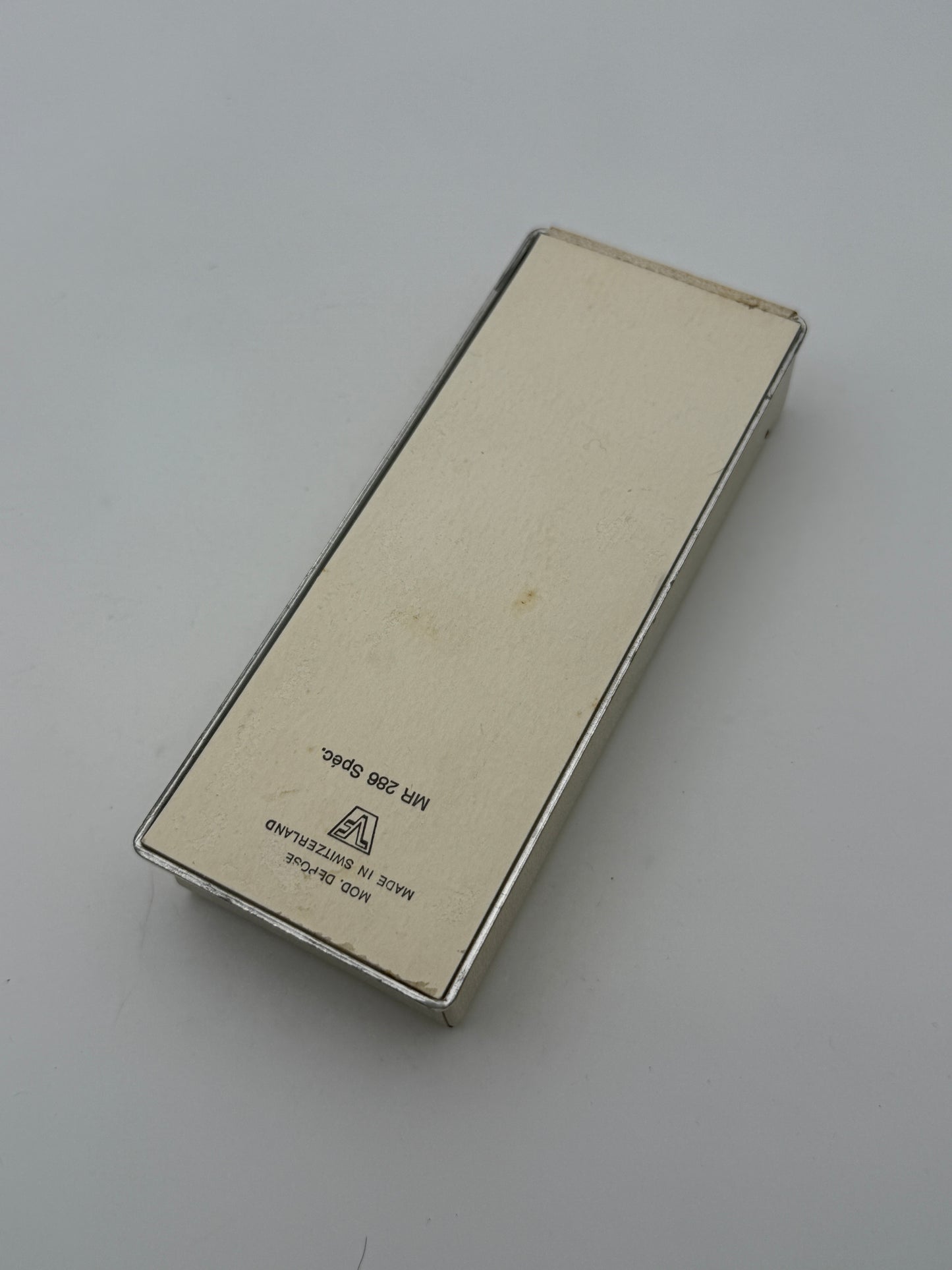 girard perregaux box scatola pocket watch model deposè mr286 spec.