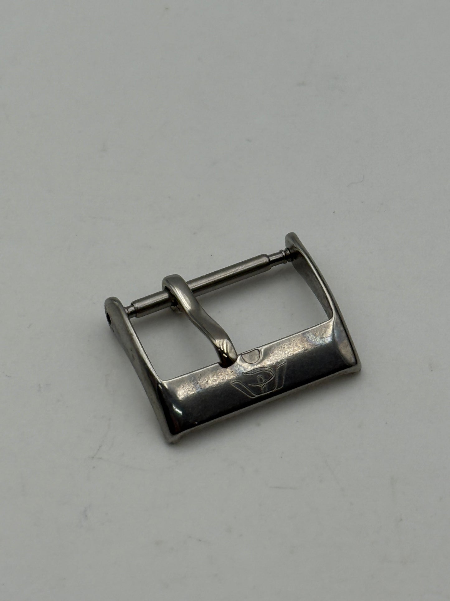 philip watch 18mm fibbia buckle steel swiss made