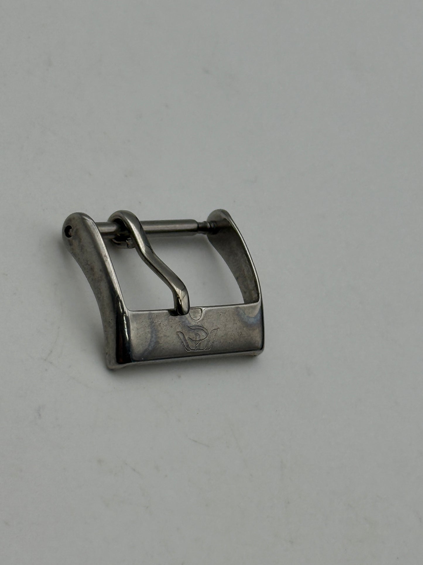 philip watch 18mm fibbia buckle steel swiss made