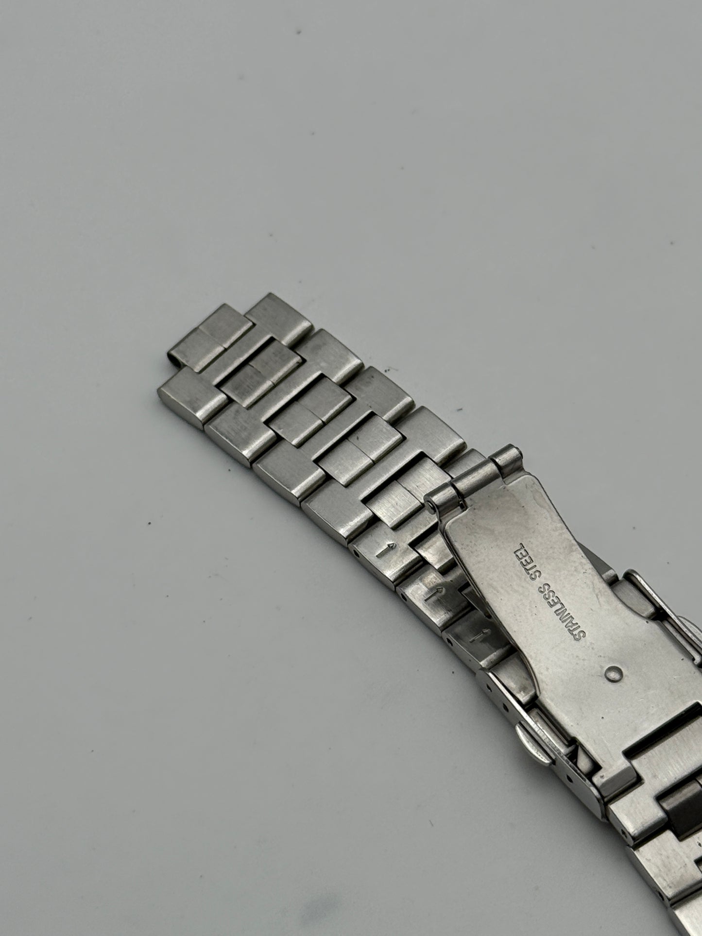 orient world time bracciale bracelet steel 20mm