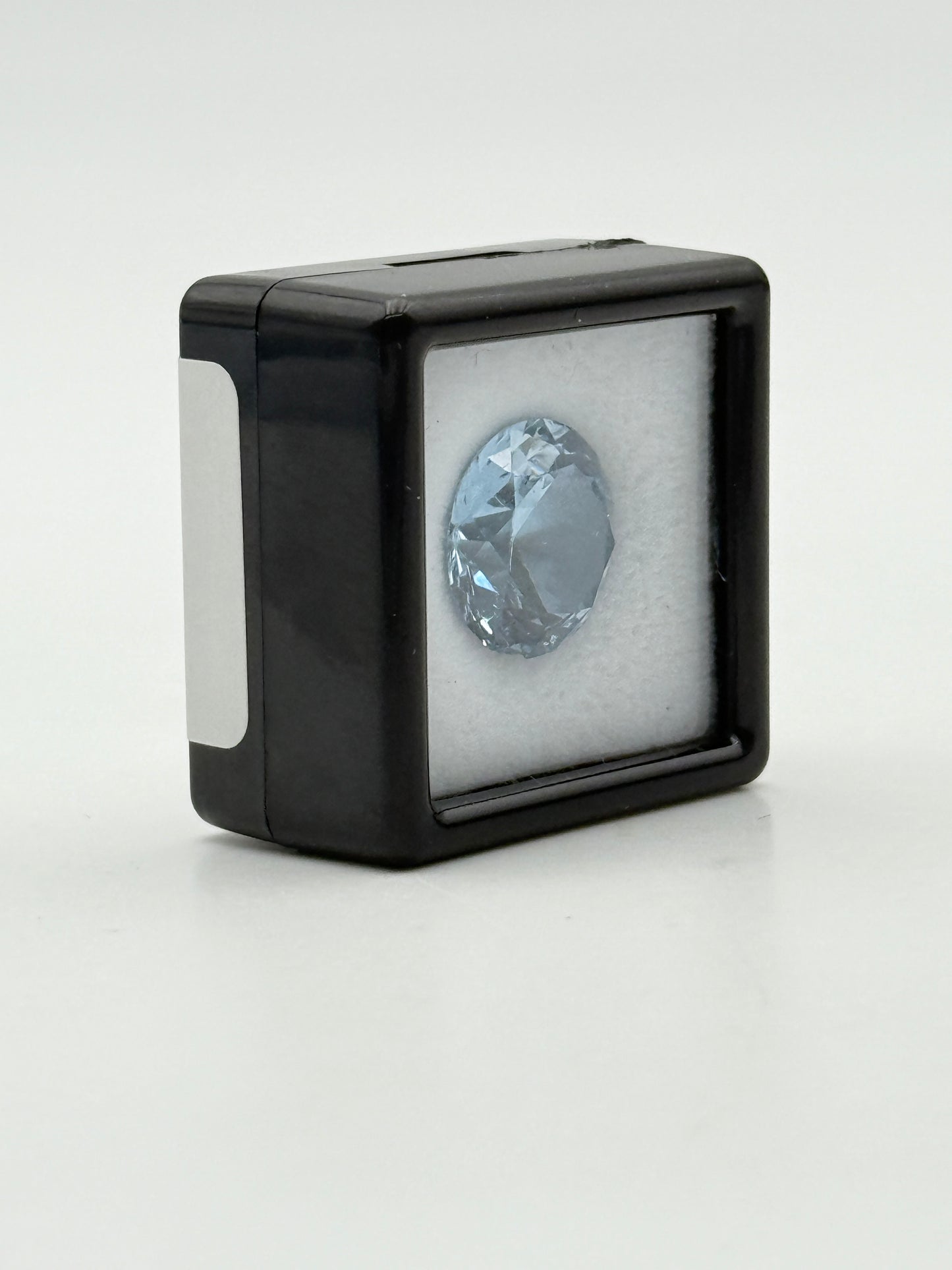 acquamarina brillante rotonda natural 7.34ct