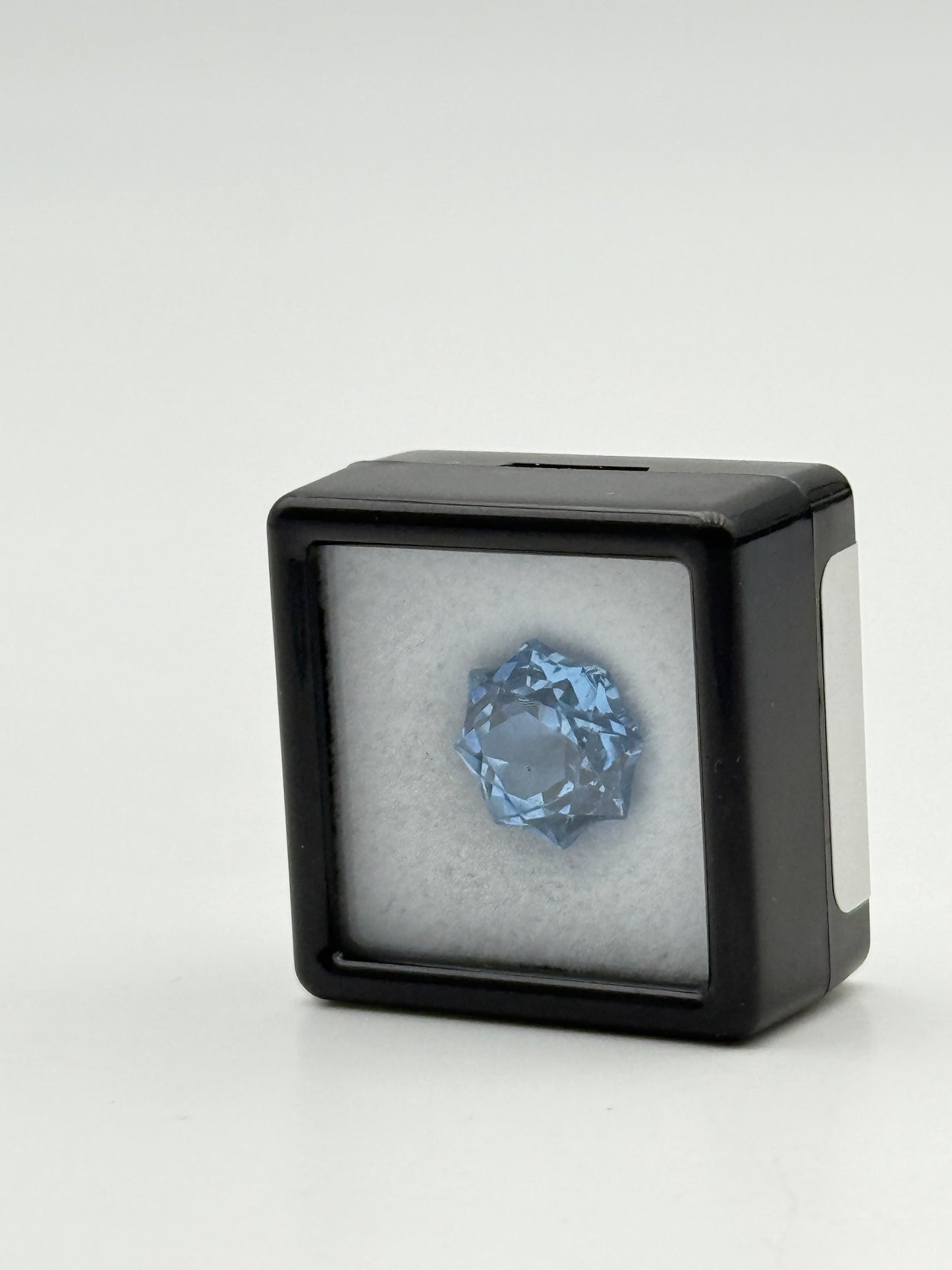 acquamarina rotonda natural naturale 6.42ct