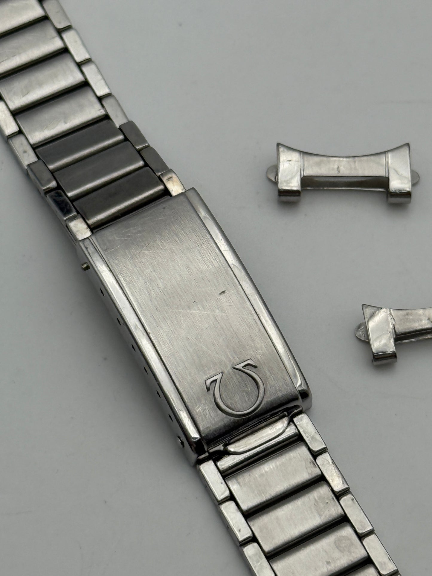 omega seamaster 120 5684 1-67no.13 16mm endlink 537 cinturino strap bracelet