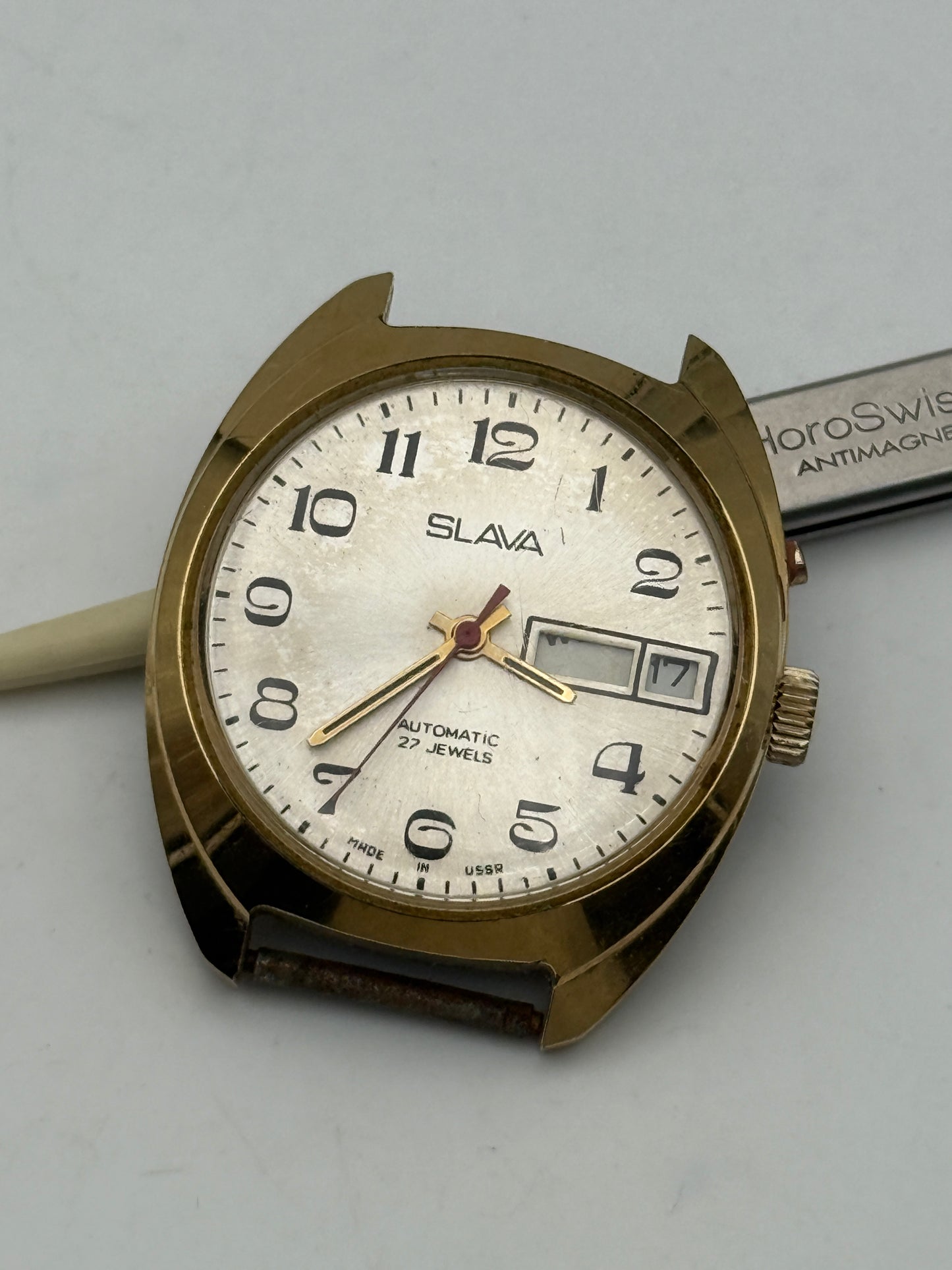 slava automatic day date 37mm cccp vintage