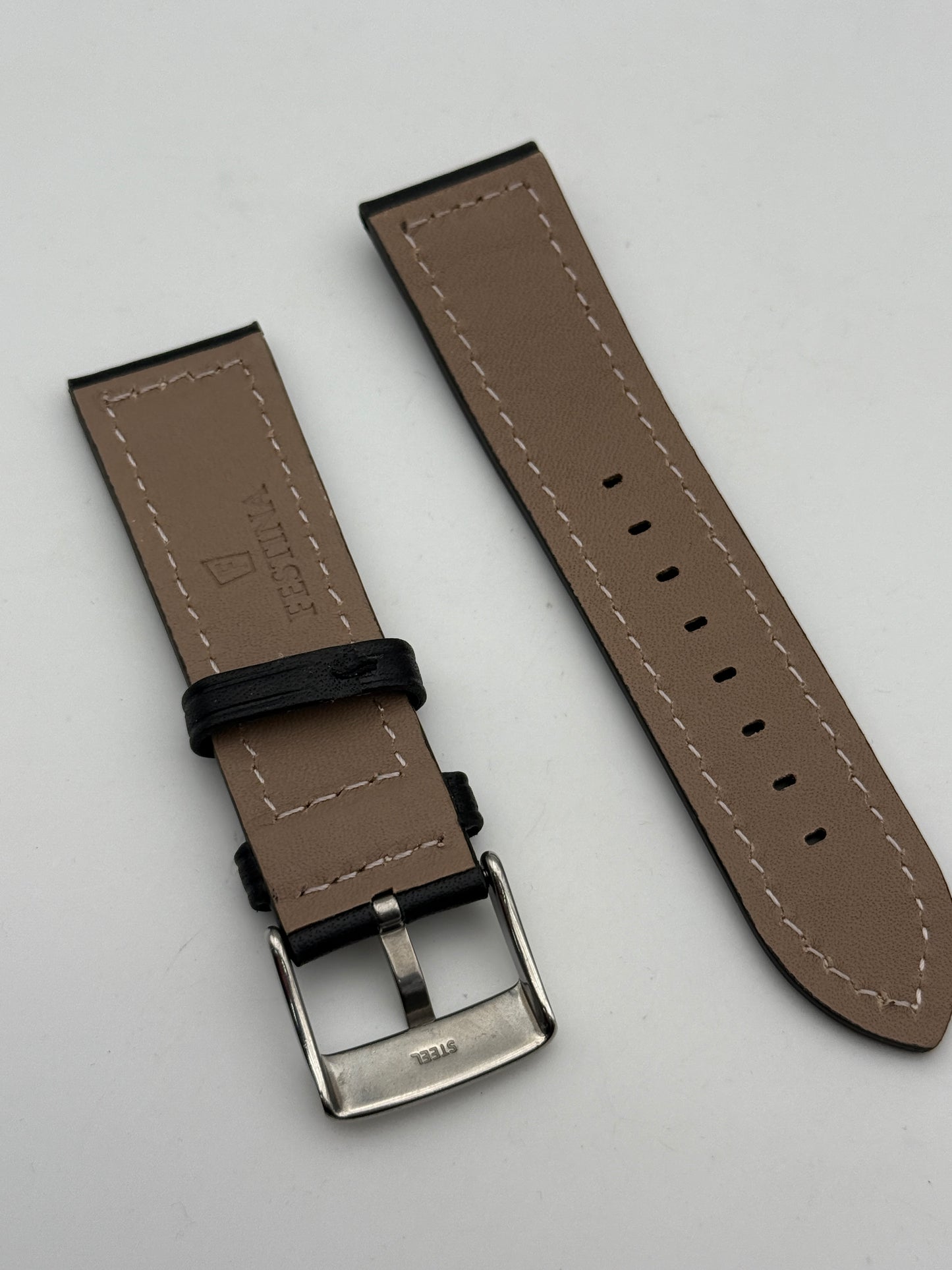 festina 24mm cinturino strap pelle leather