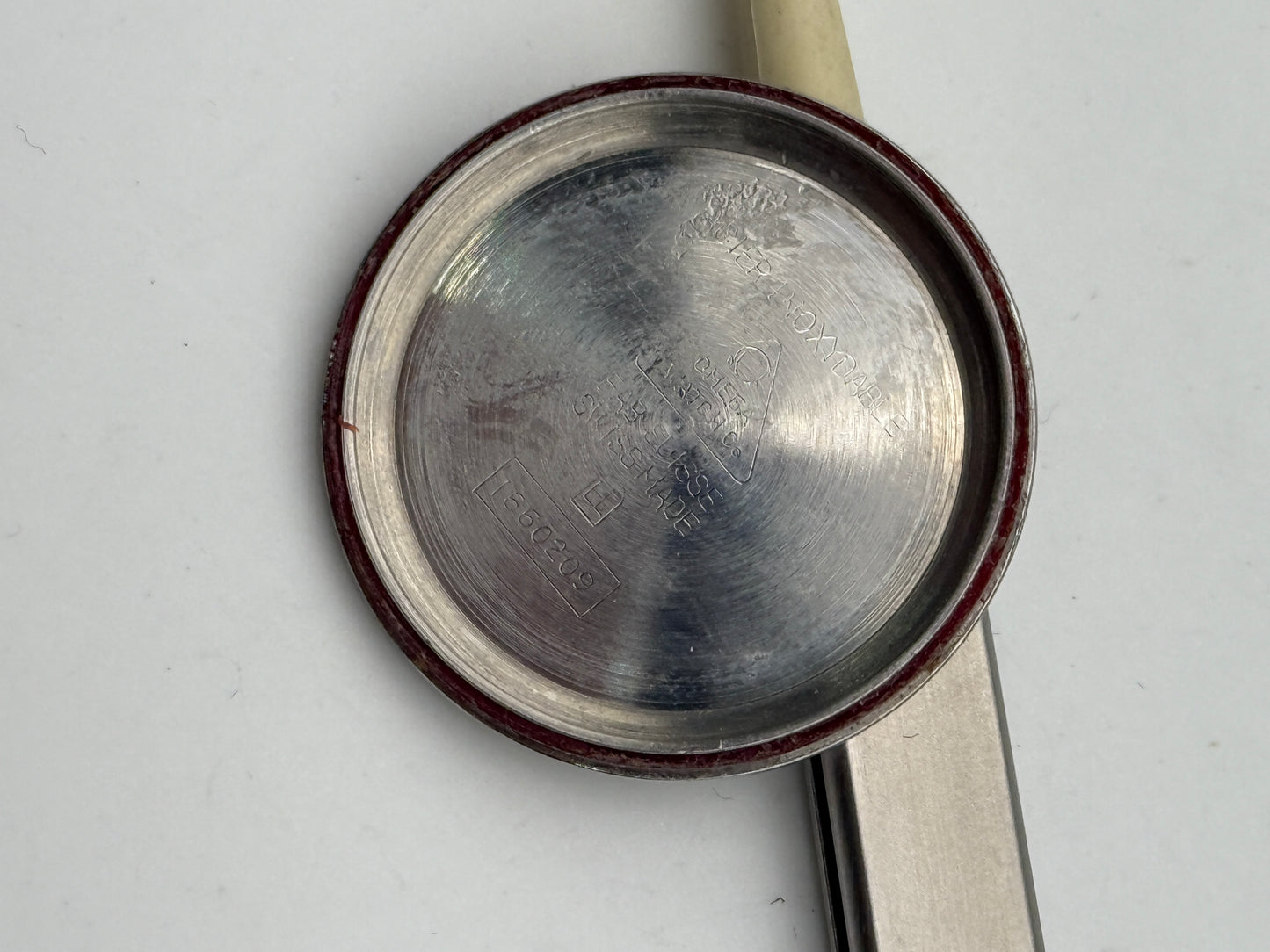 omega 1660209 34,5mm cassa case gold plated