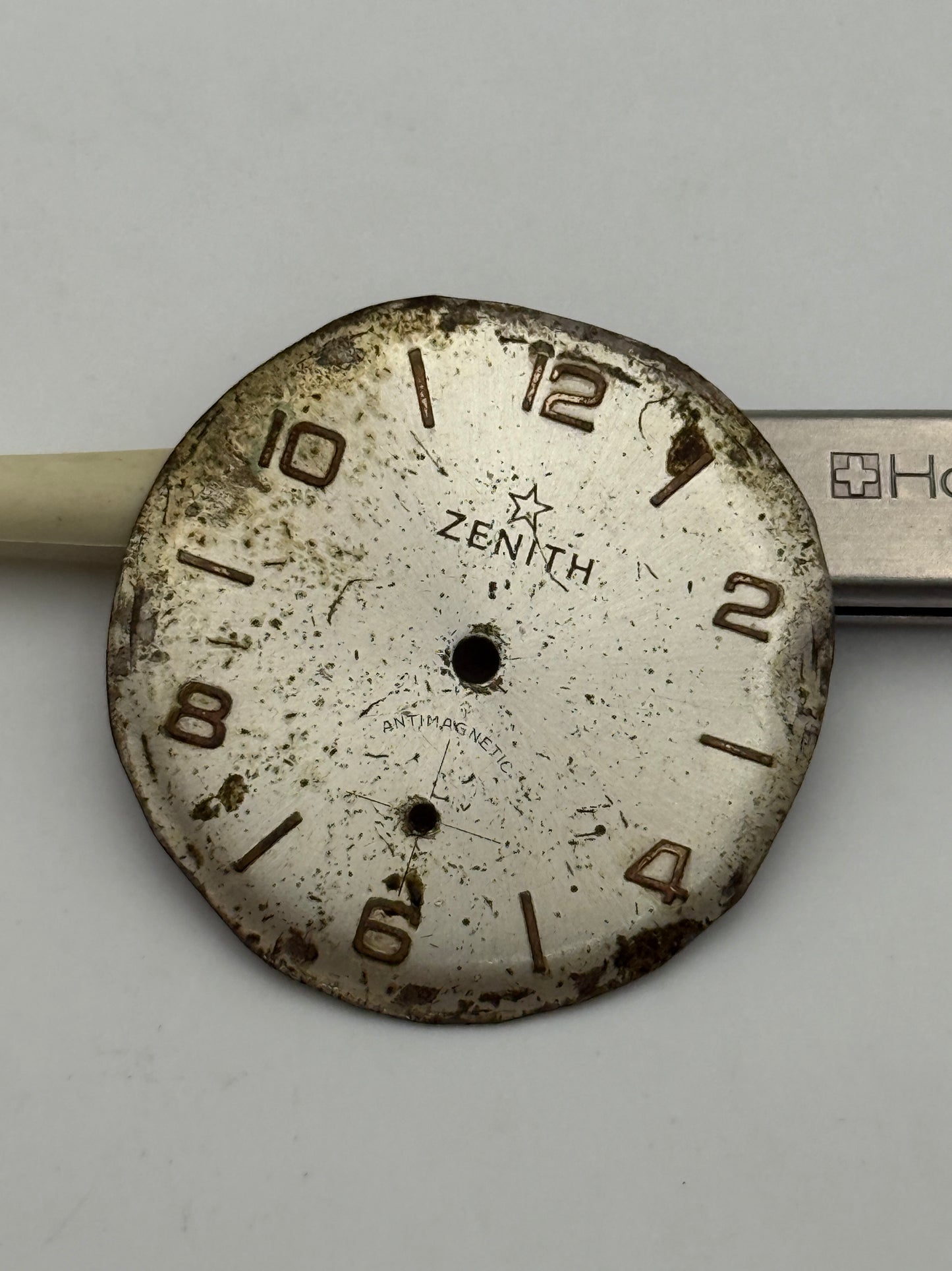 zenith 30.5mm dial quadrante