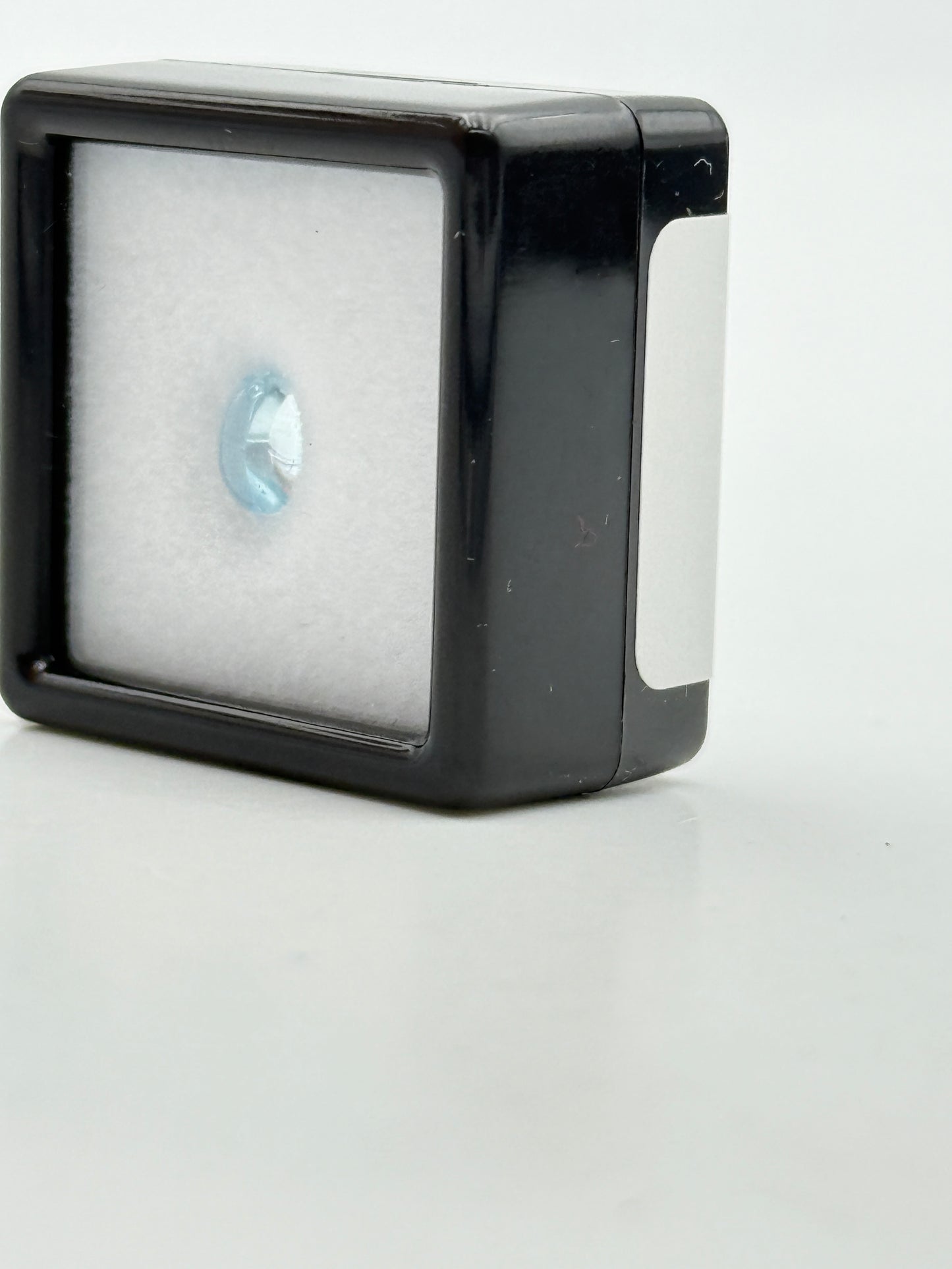 quarzo celeste cabouchon 0.79ct natural naturale
