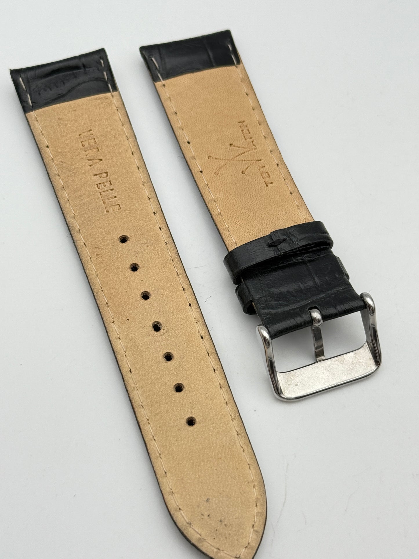 toy watch 22mm cinturino strap leather