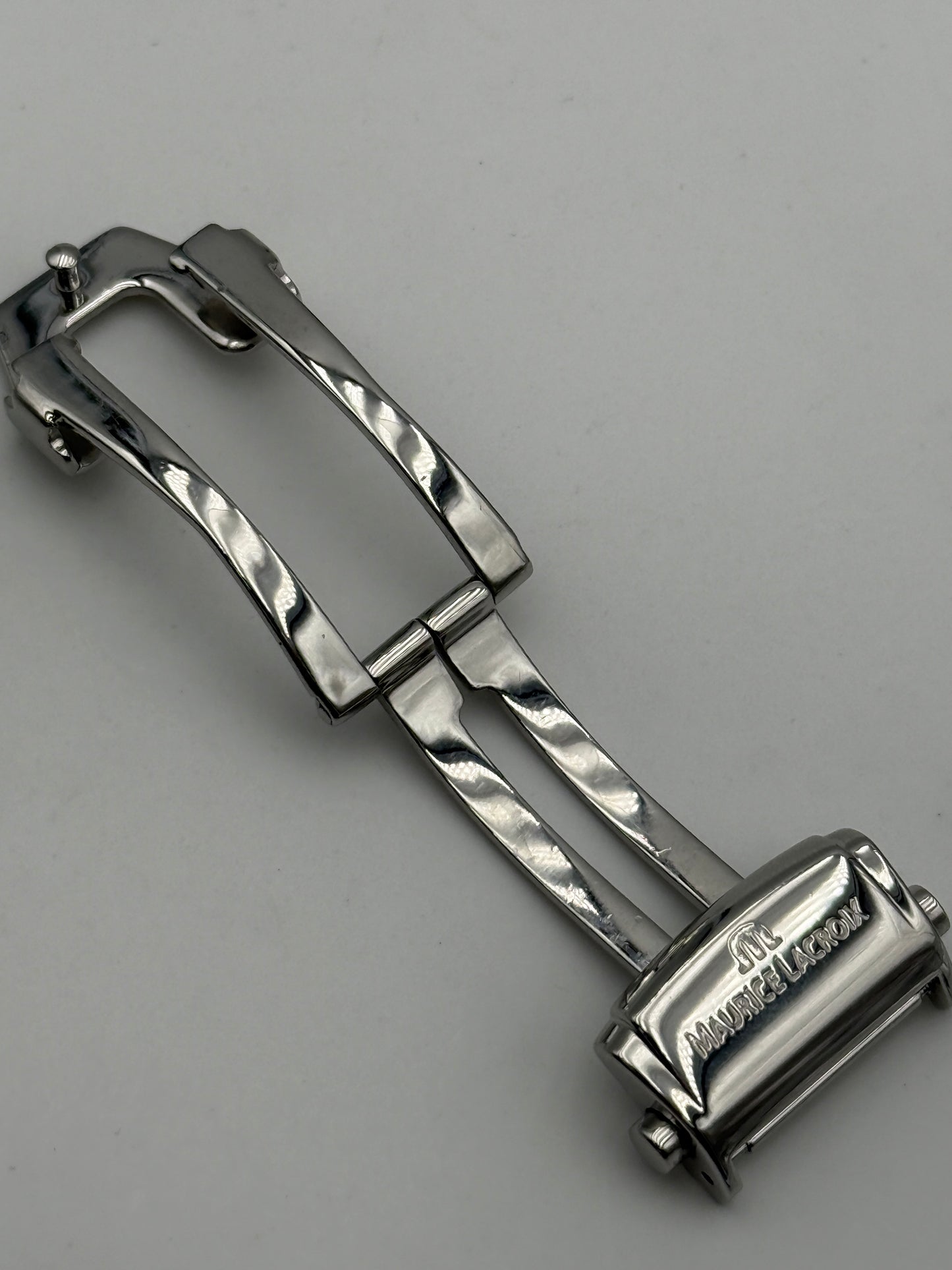 Maurice Lacroix deployante chiusura fibbia buckle 18mm