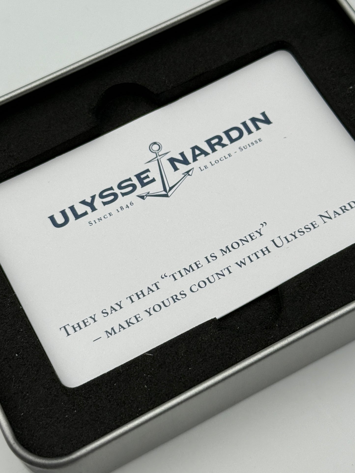 Ulysse nardin fermaslodi money clip gadget swiss made