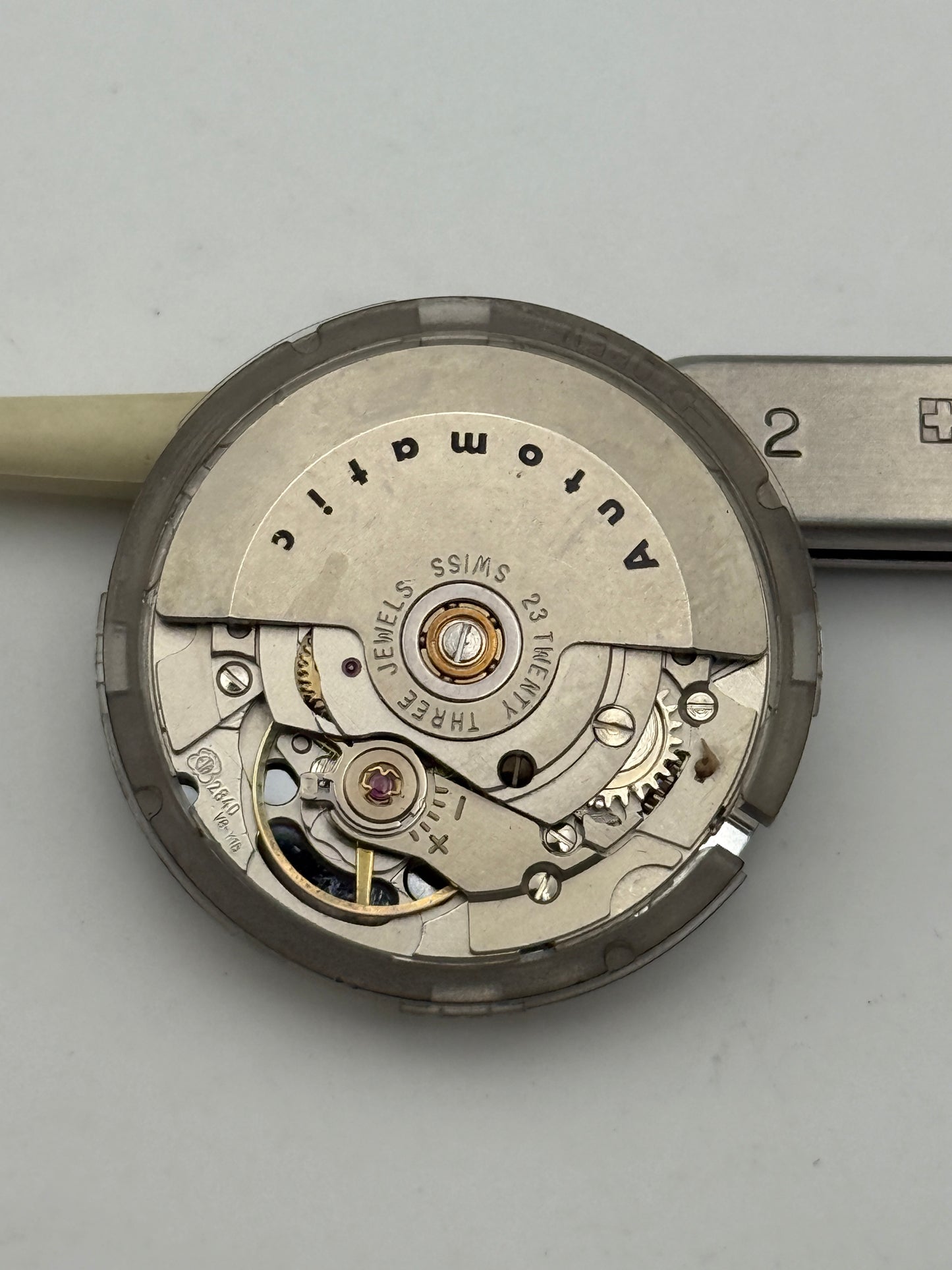 swatch eta 2840 automatic movement movimento in working order funzionante cod..2888