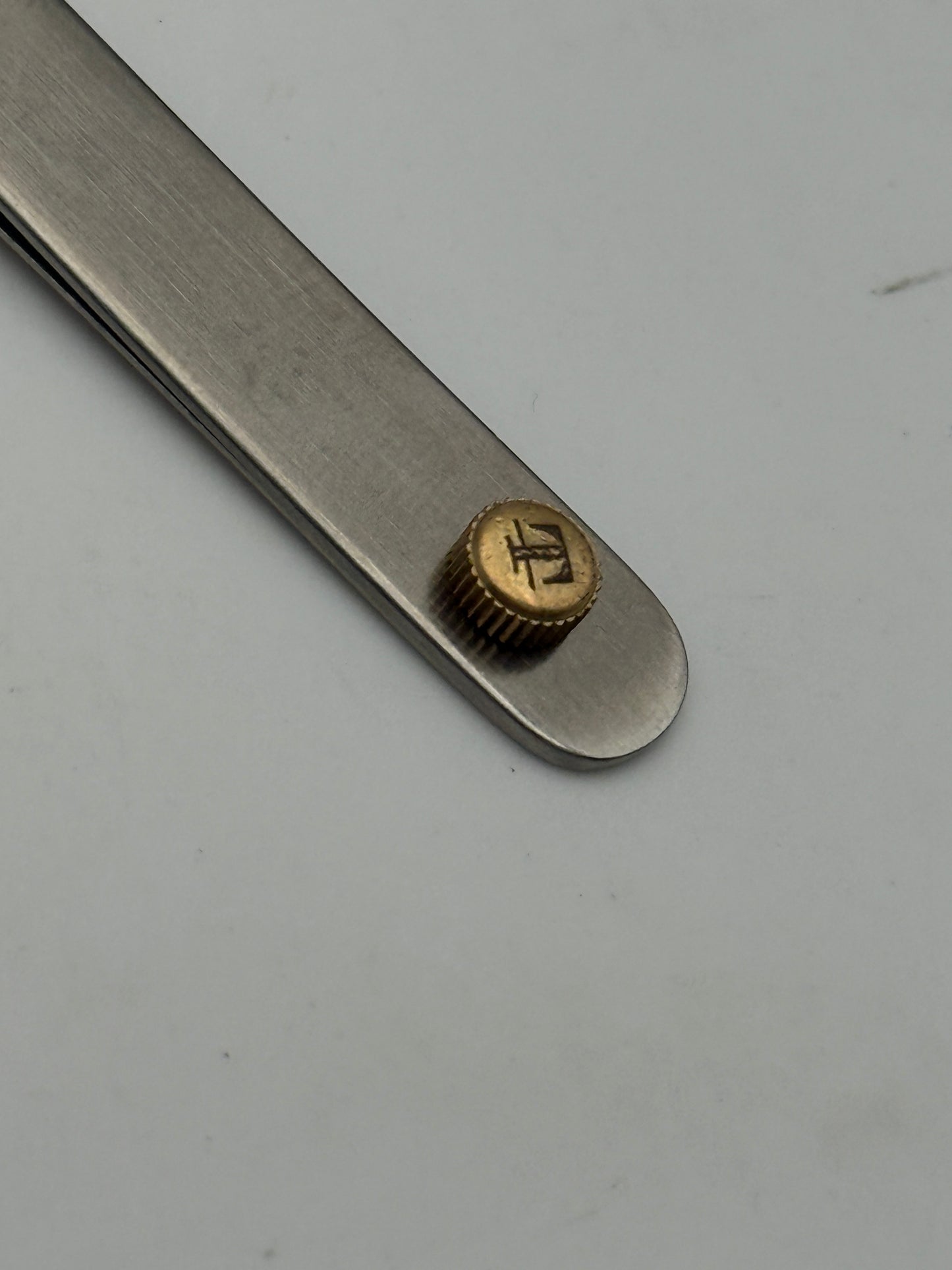 tissot impermabile 6x2.8mm waterproof corona crown gold plated