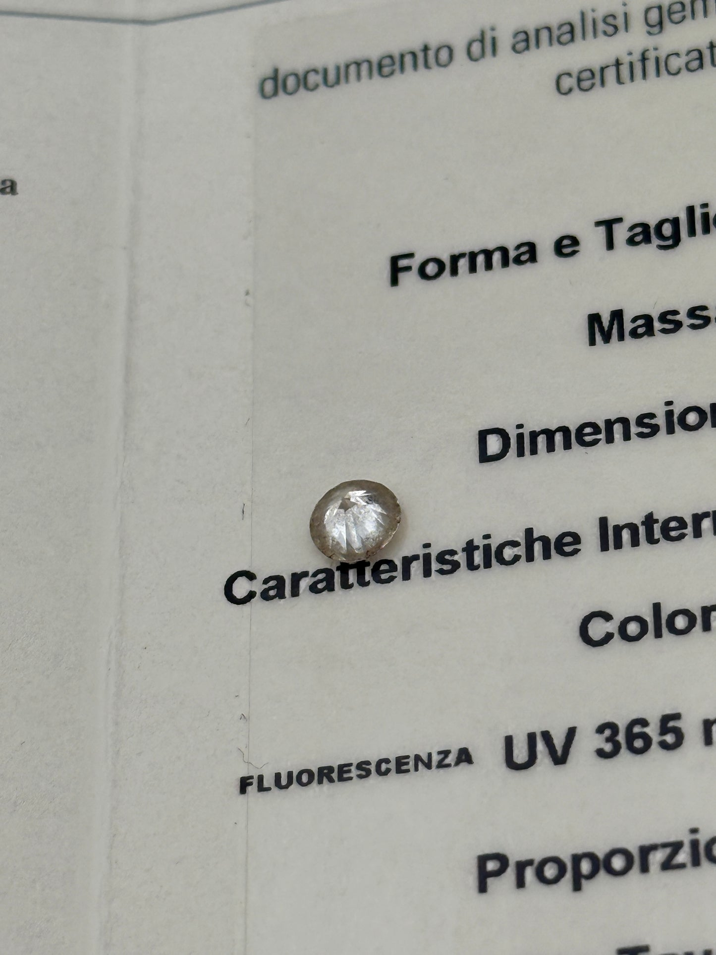 la piè diamond diamante brillante brillant natural 1.00ct i si2 round good