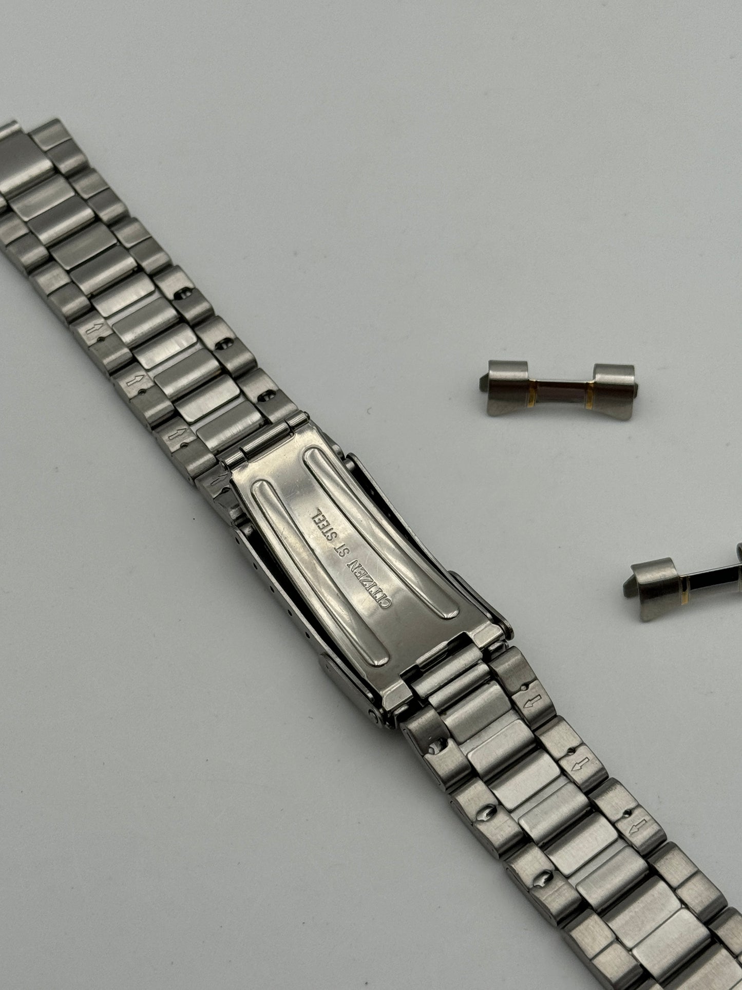 Citizen bracelet bracciale steel acciaio oro gold 20mm