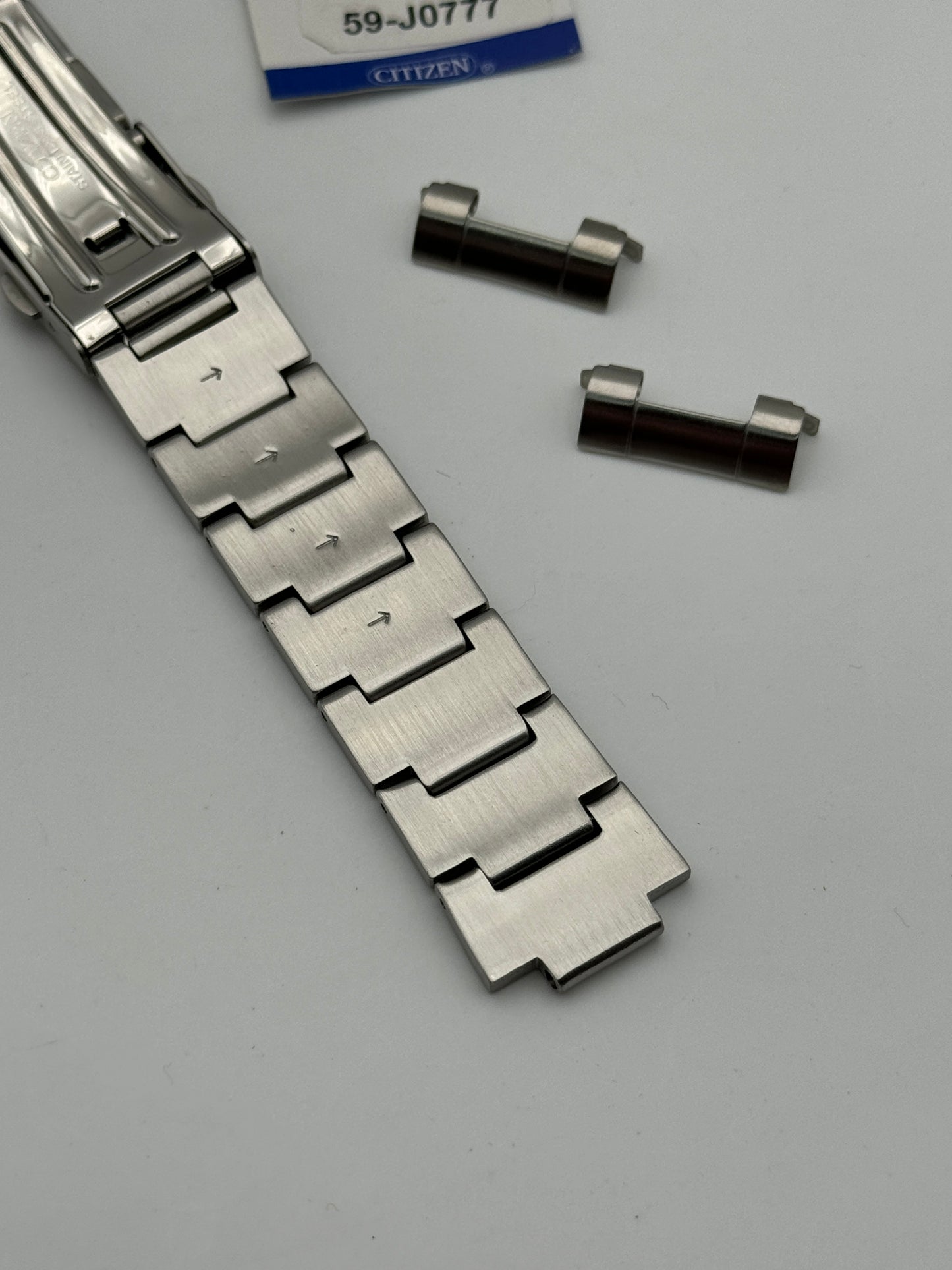 Citizen 59-J0777 bracelet bracciale steel acciaio 20mm