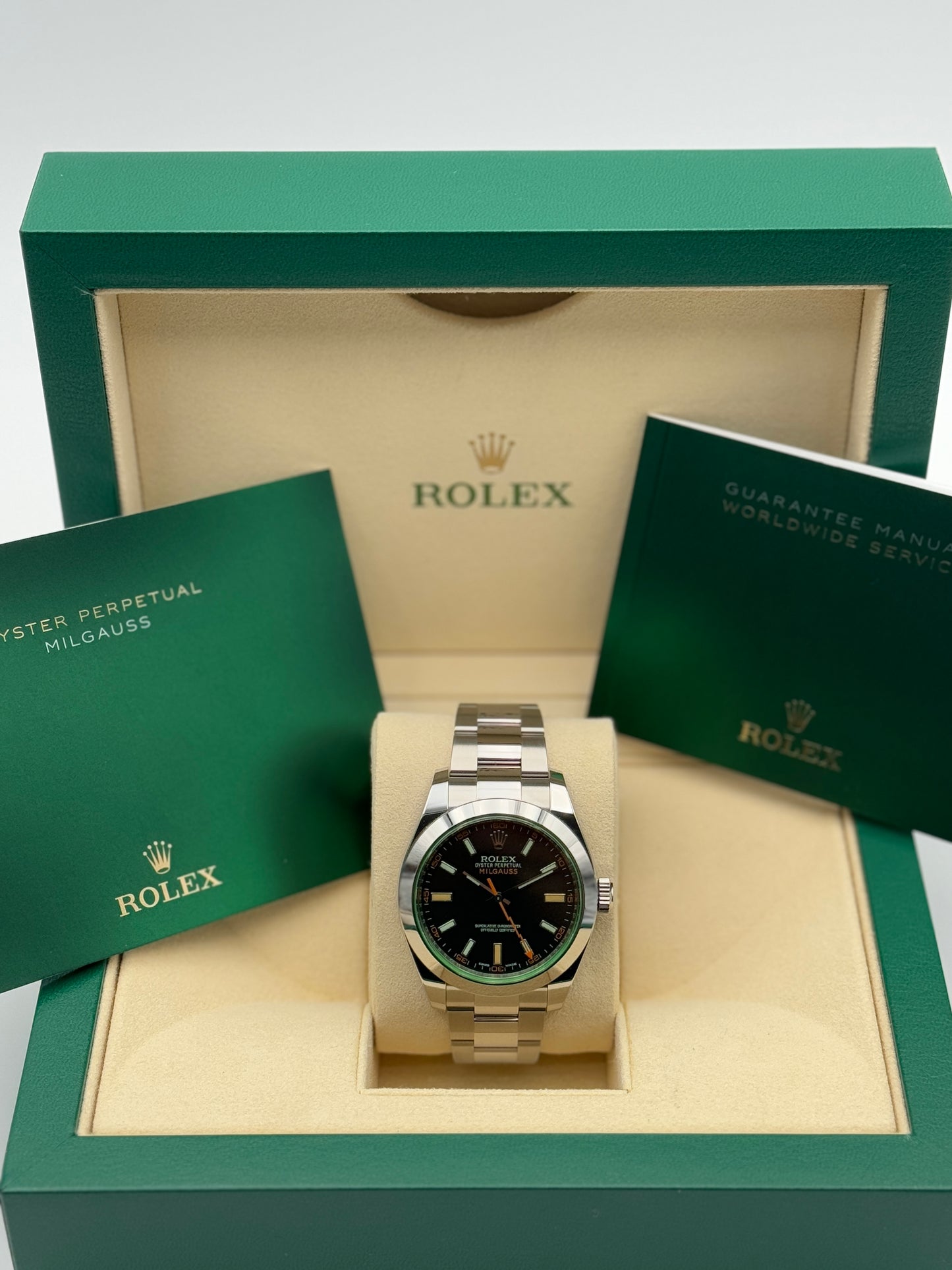 ROLEX MILGAUSS REF. 116400GV
