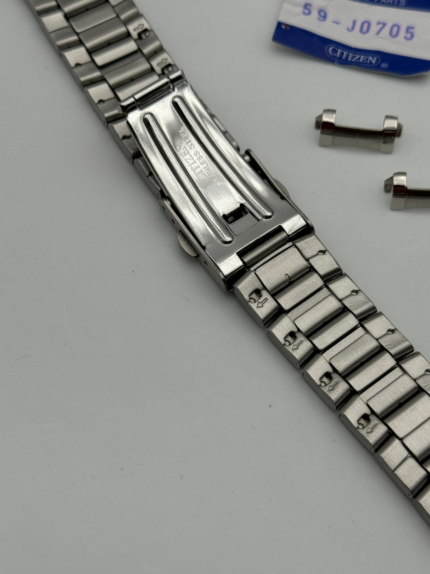 Citizen 59-J0705 bracelet bracciale acciaio steel 14mm