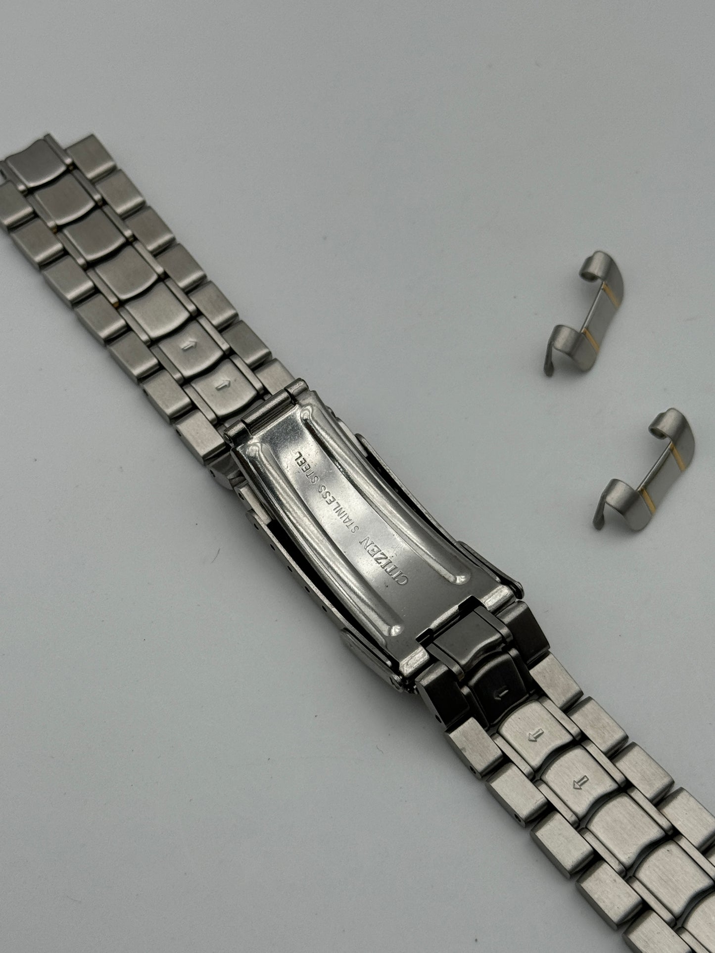 Citizen 59-15923 bracelet bracciale acciaio steel e oro gold 18 mm