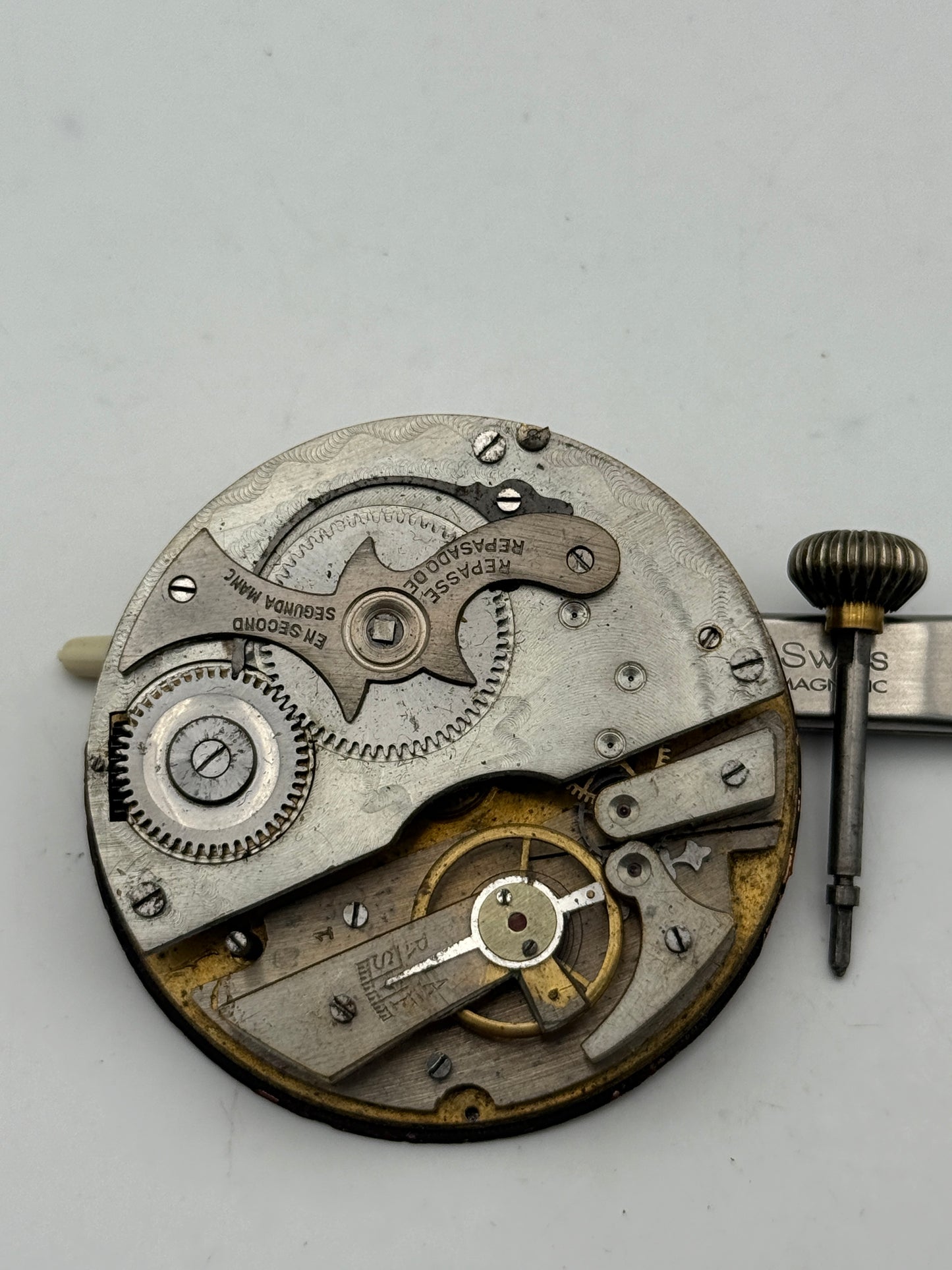 anonimo tasca 55mm pocket watch movement movimento
