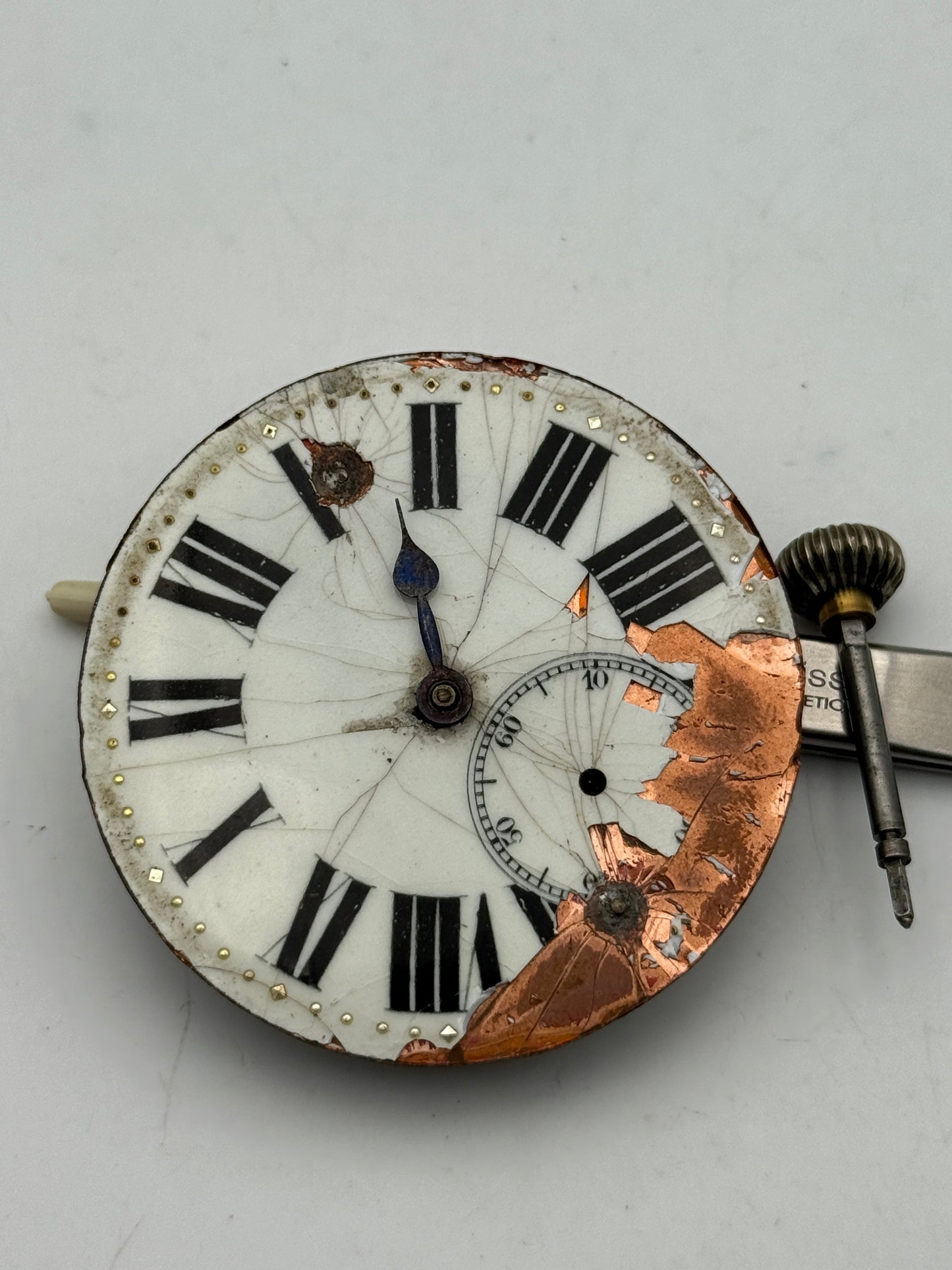 anonimo tasca 55mm pocket watch movement movimento