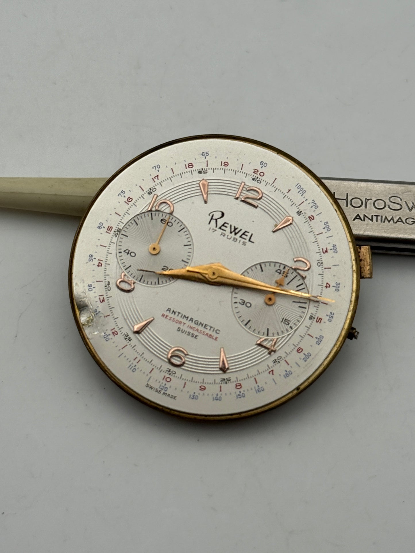 rewel landeron 248 chronograph movement movimento