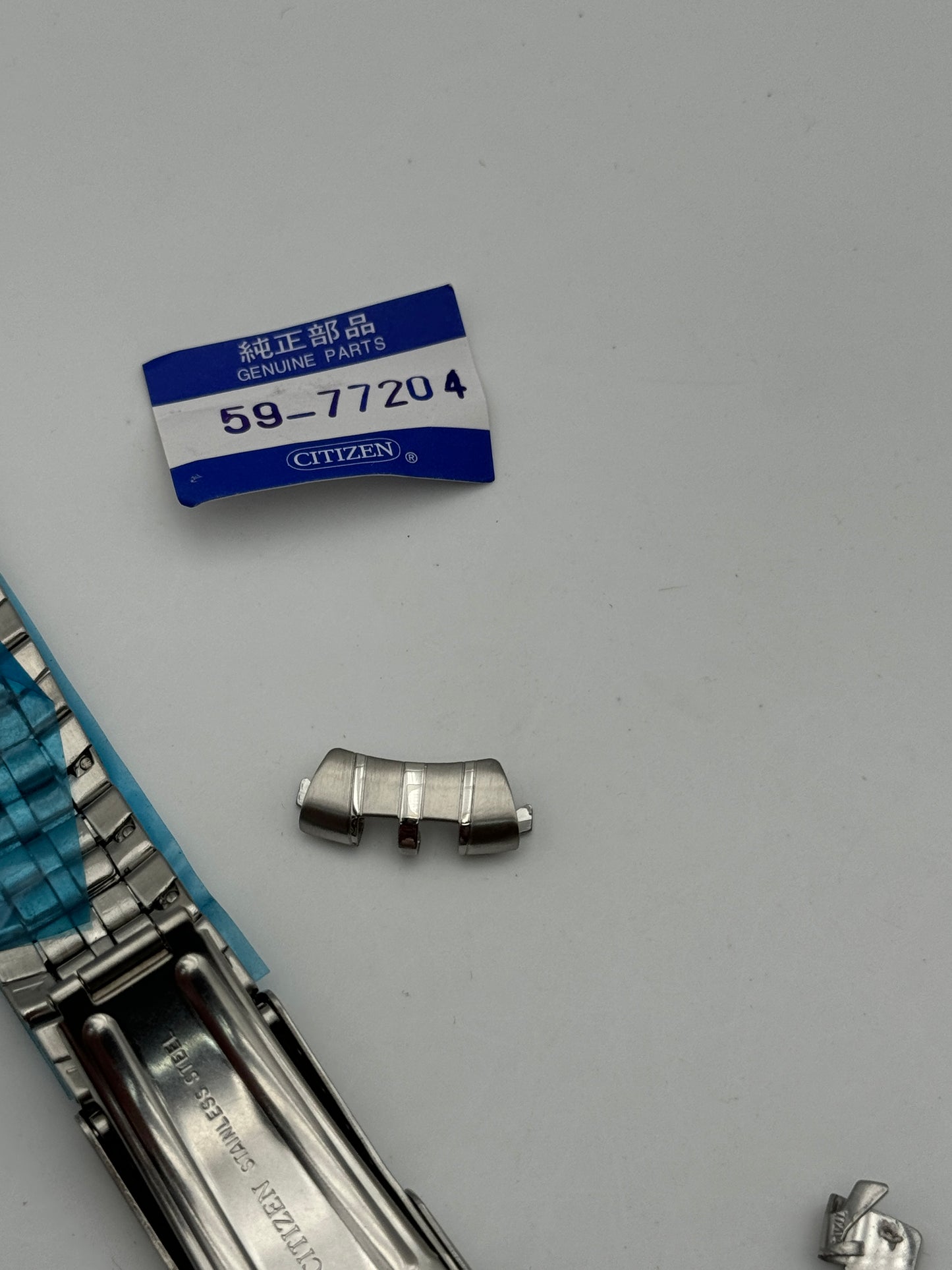 Citizen 59-77204 bracelet bracciale acciaio steel 20mm