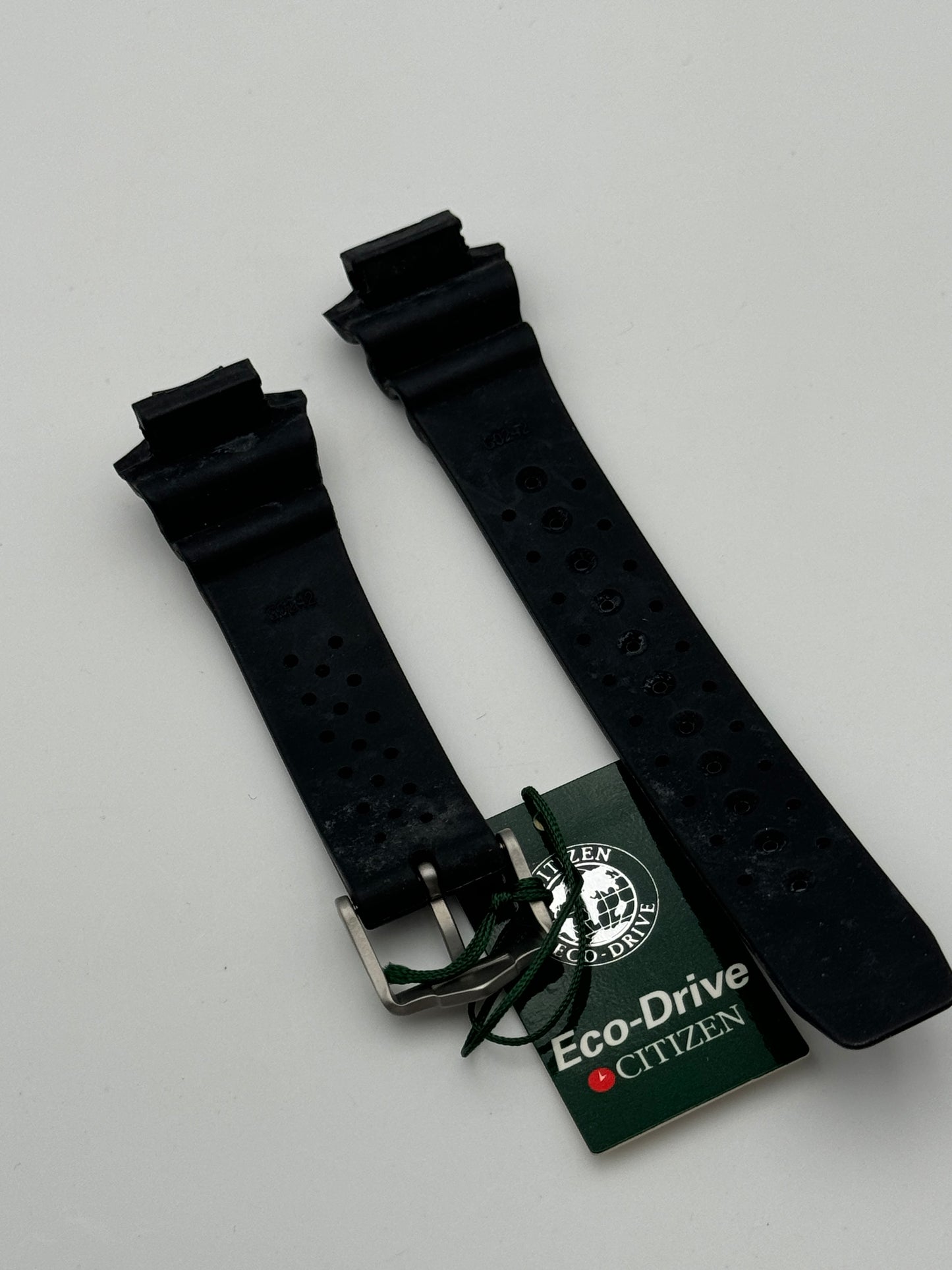Citizen 59-k5597 cinturino in gomma rubber strap BJ2040-04E 25mm