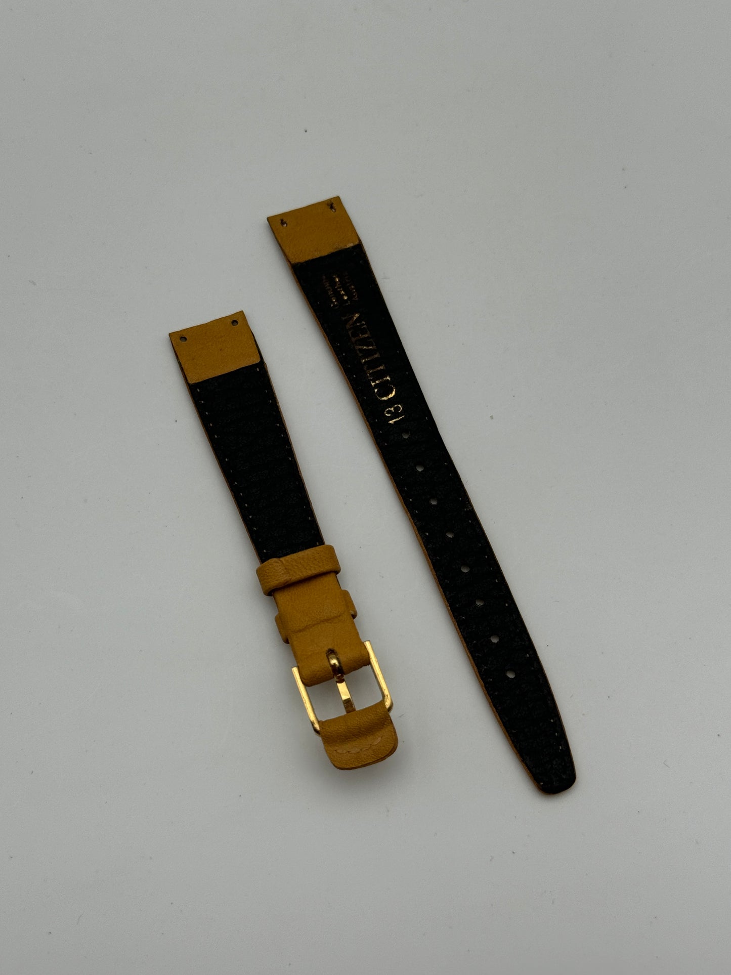Citizen cinturino in pelle strap leather 13 mm