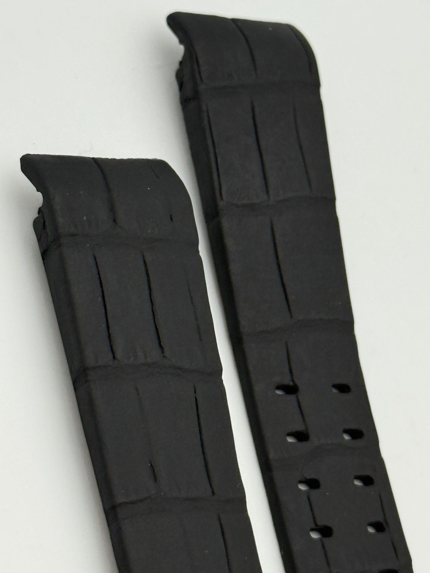 hamilton 22mm h691706103 dessus 700 caucciù cinturino strap gomma