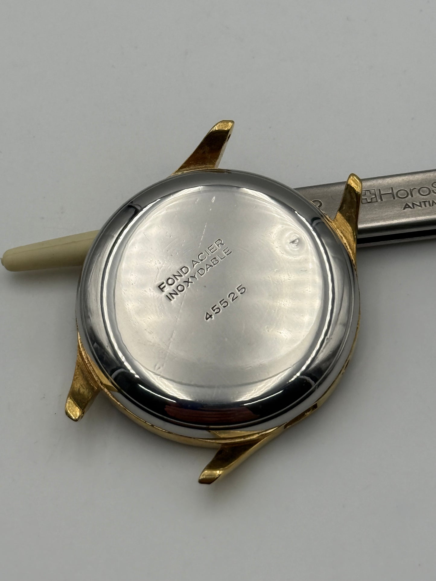 Anonimo cassa case chrono 37mm-34mm gold plated