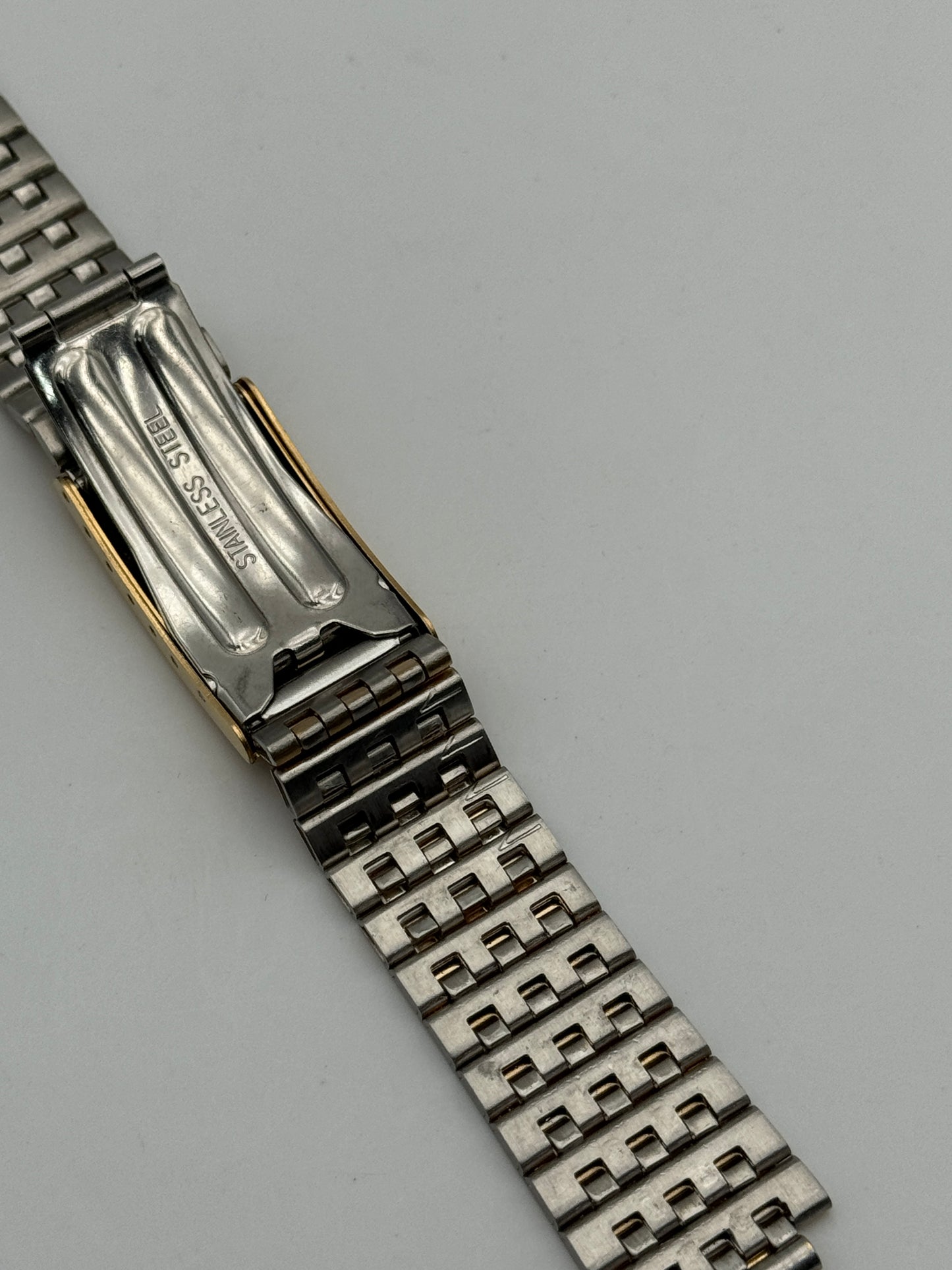 Citizen 59-70435 bracelet bracciale acciaio steel dorato golden 18-11mm