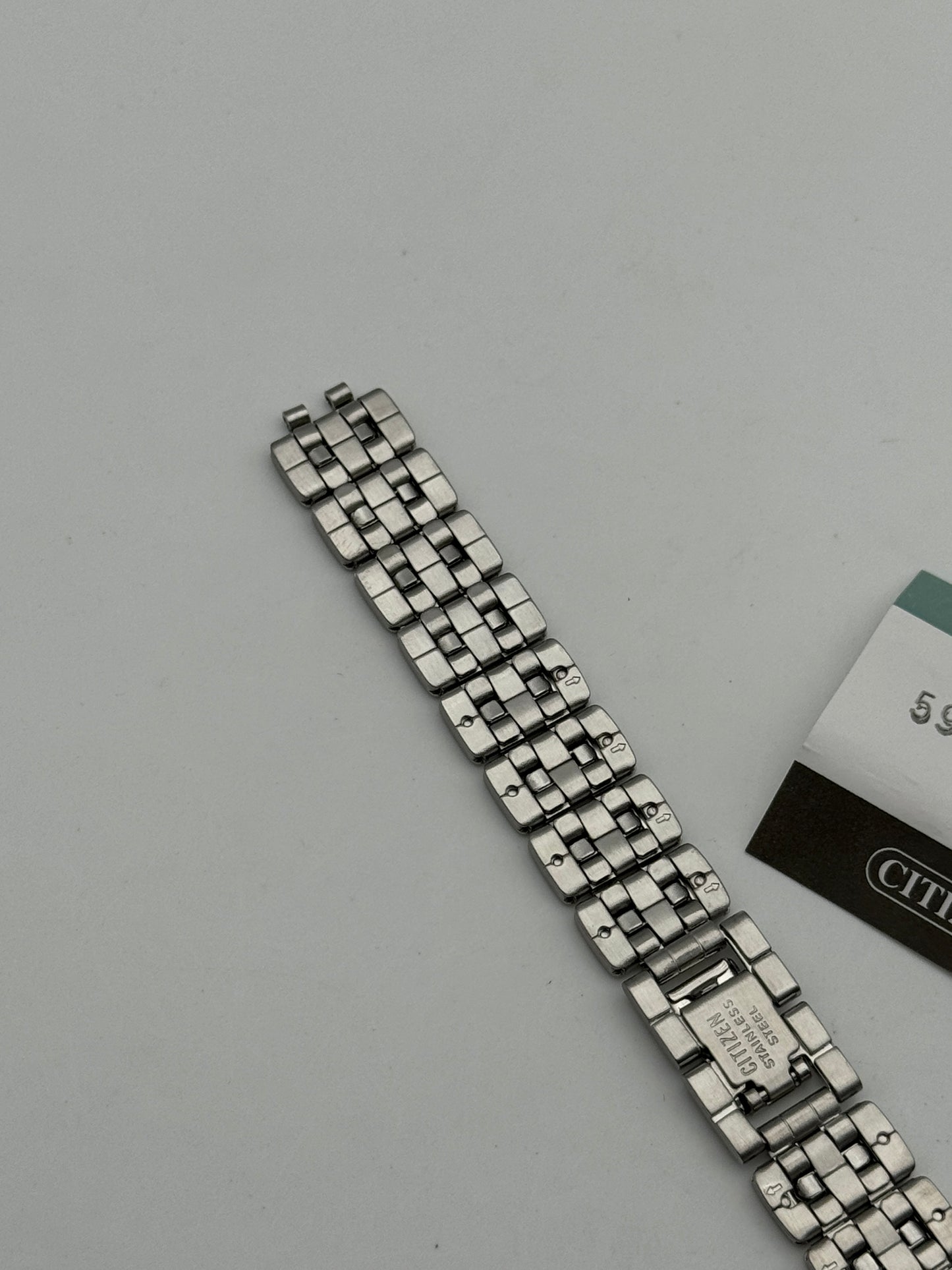 Citizen 59-K0700 bracelet bracciale acciaio steel e oro gold 14mm