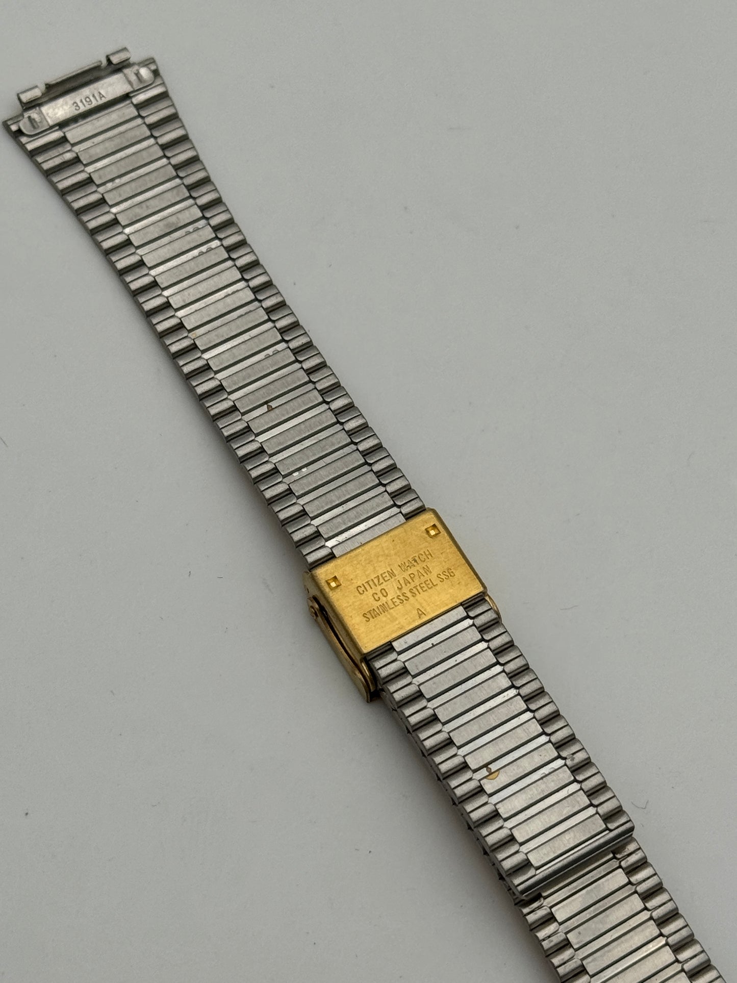 Citizen bracelet bracciale acciaio dorato golden steel 20-14mm