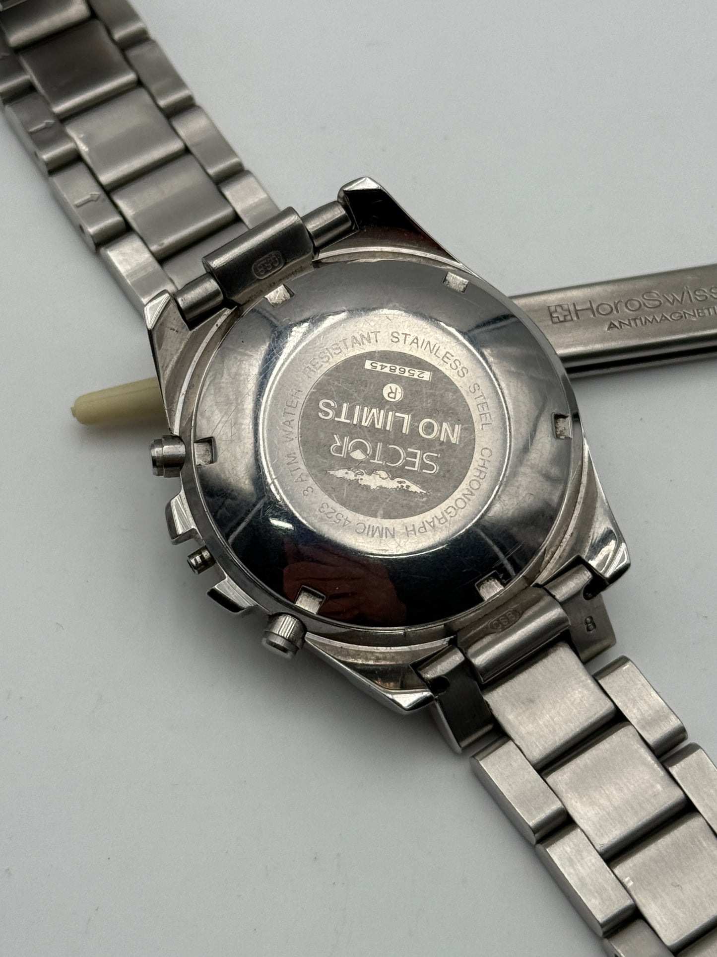 Sector crono cassa case 39mm