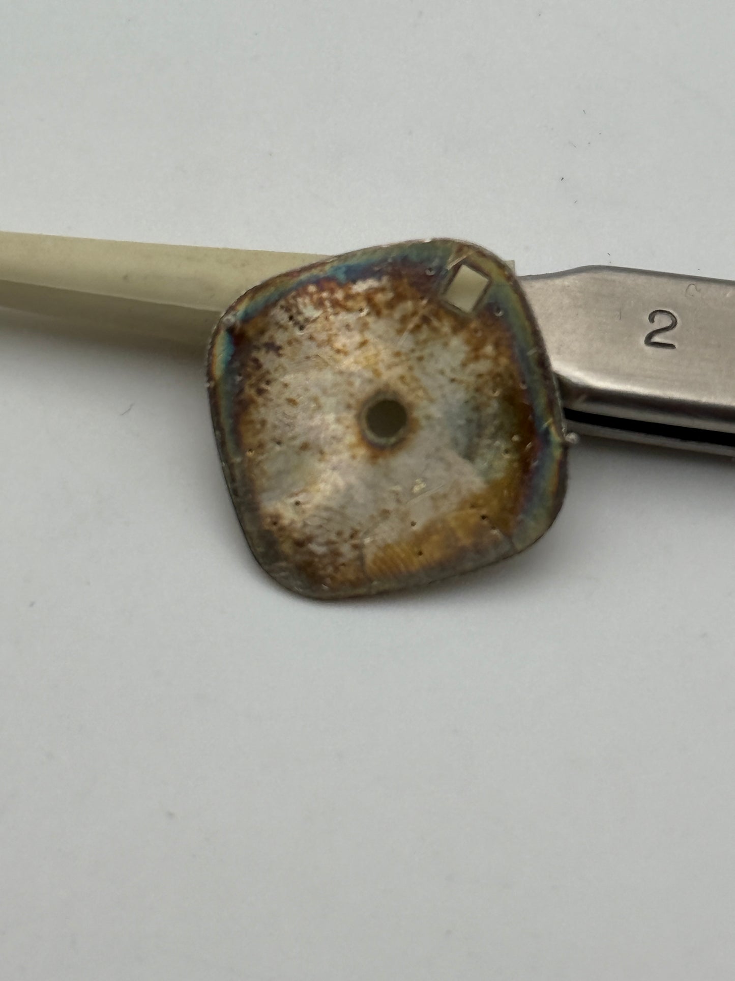 zodiac quartz 17.5mm dial quadrante