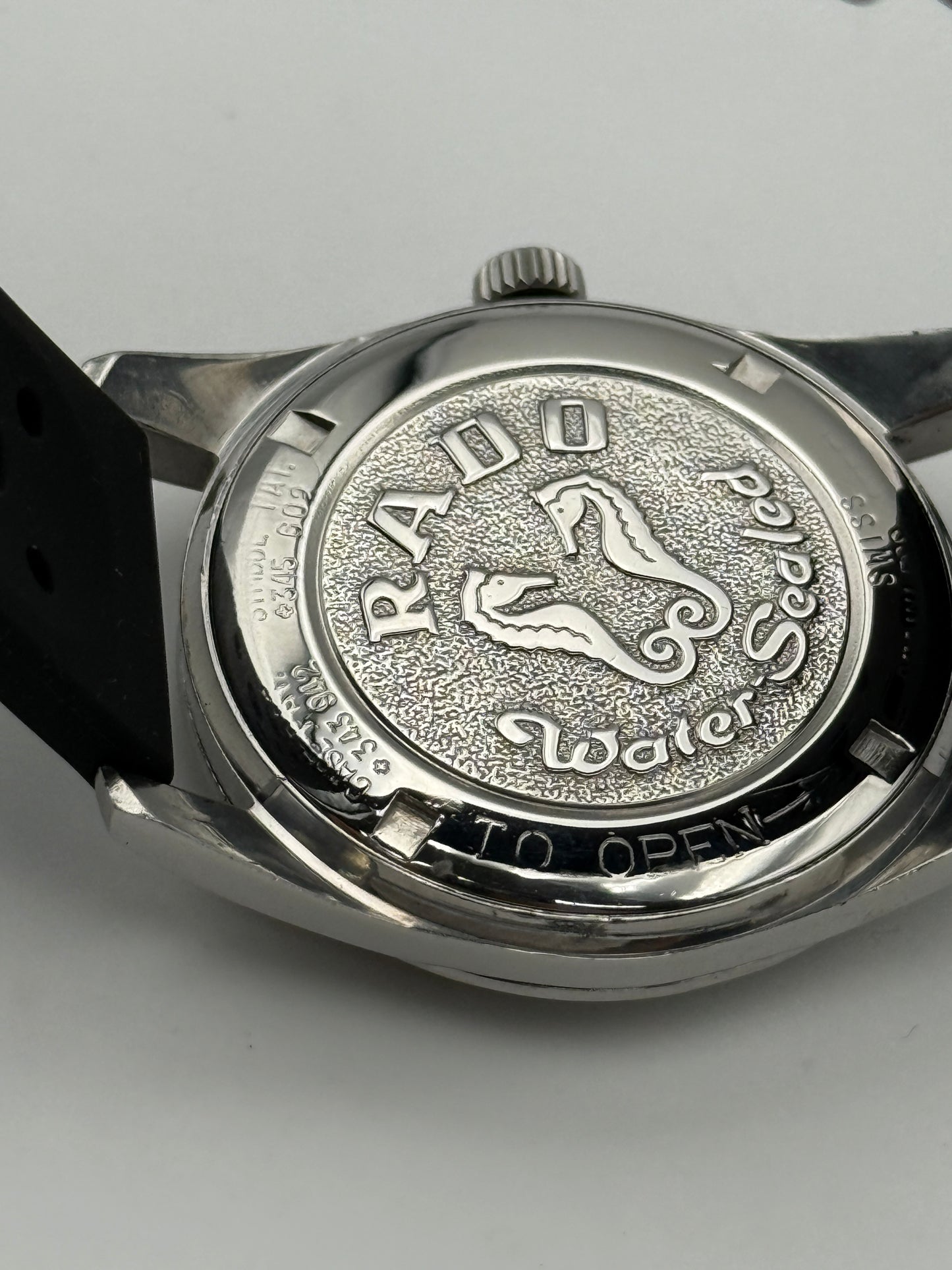 rado green horse 343-942 345-602 36mm steel vintage