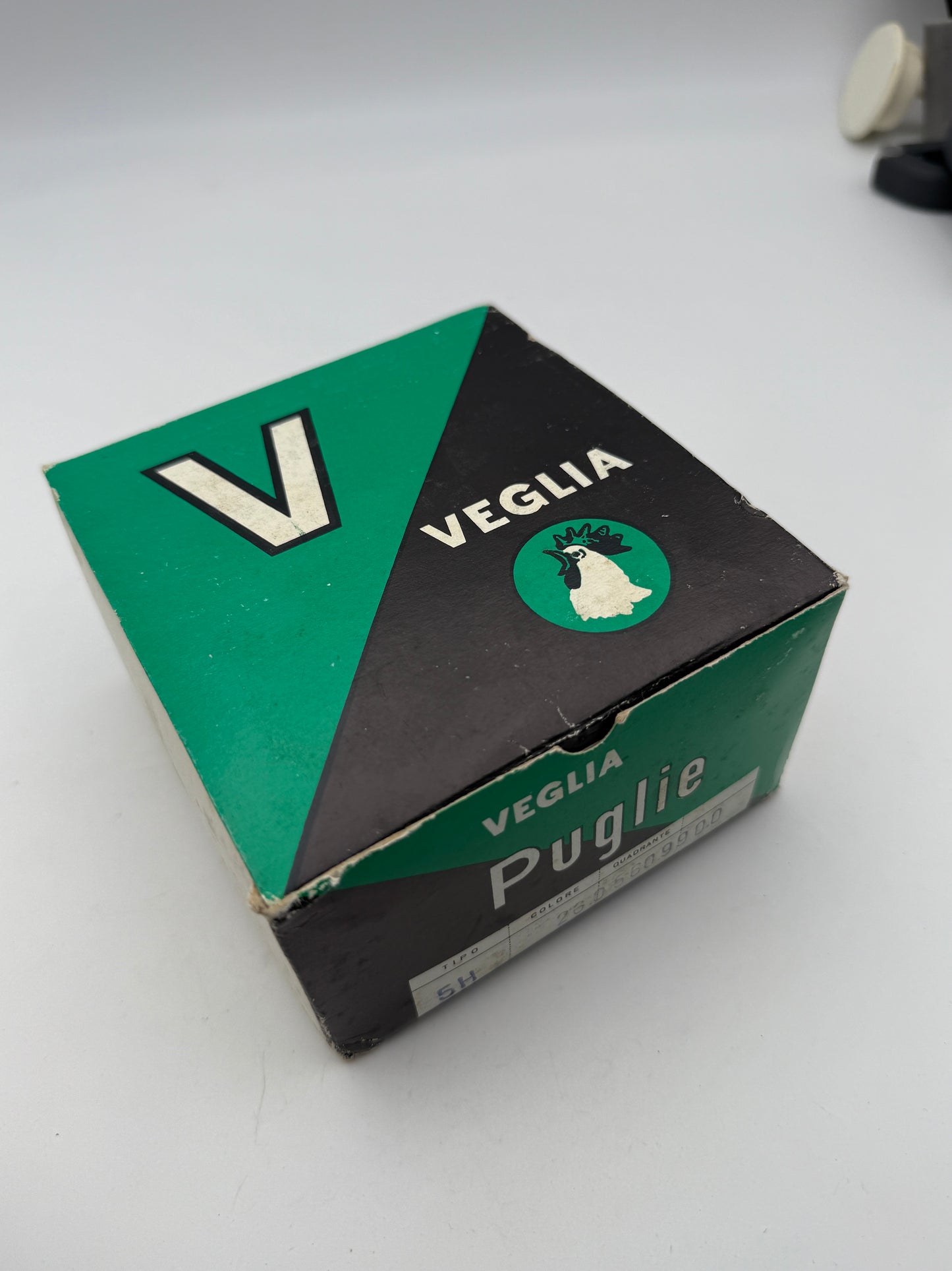 Veglia 12x13cm watch box scatola vintage