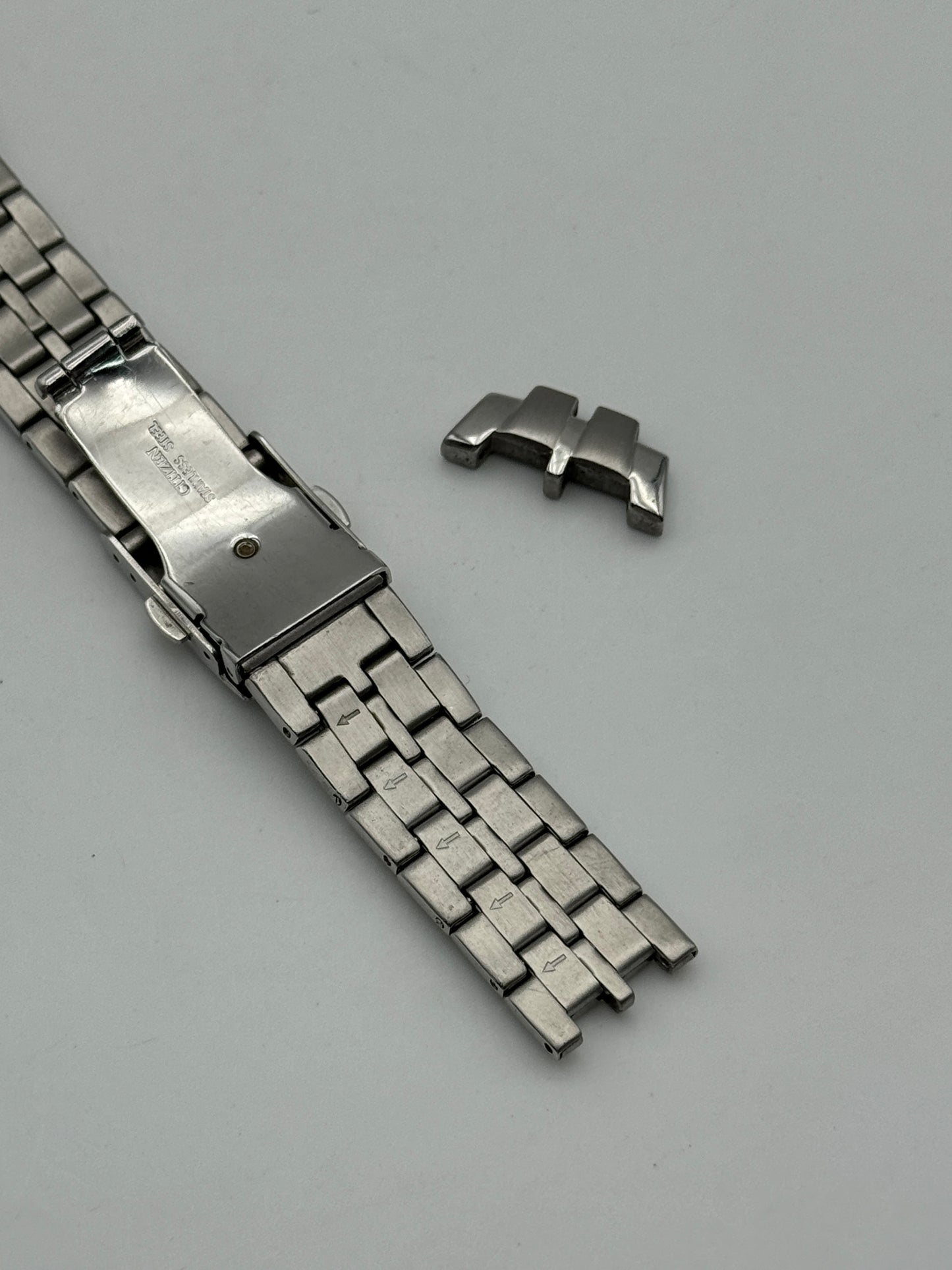 Citizen 59-S02667 bracelet bracciale acciaio steel 24,5mm
