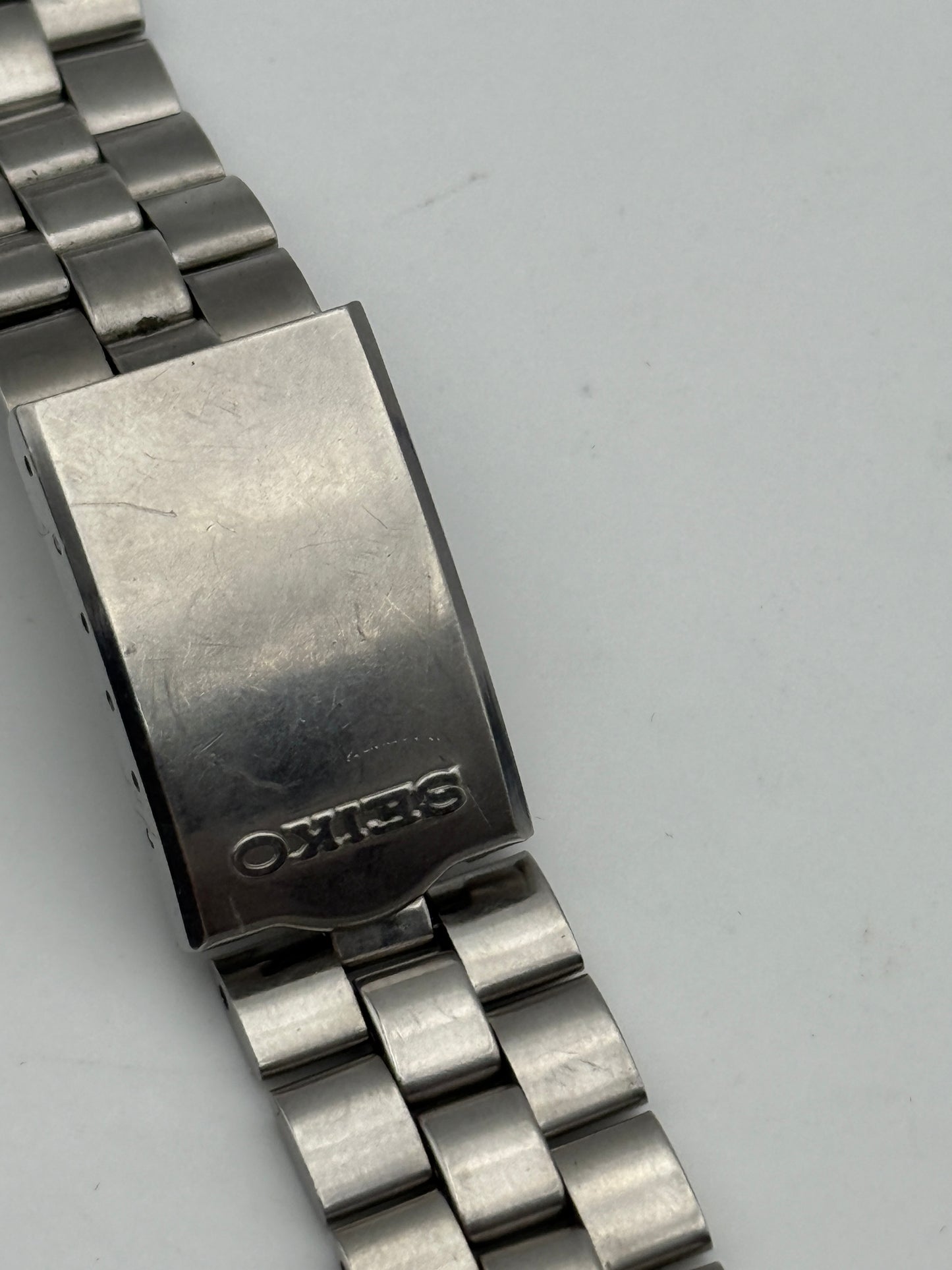 seiko chrono 19mm bracciale bracelet rare