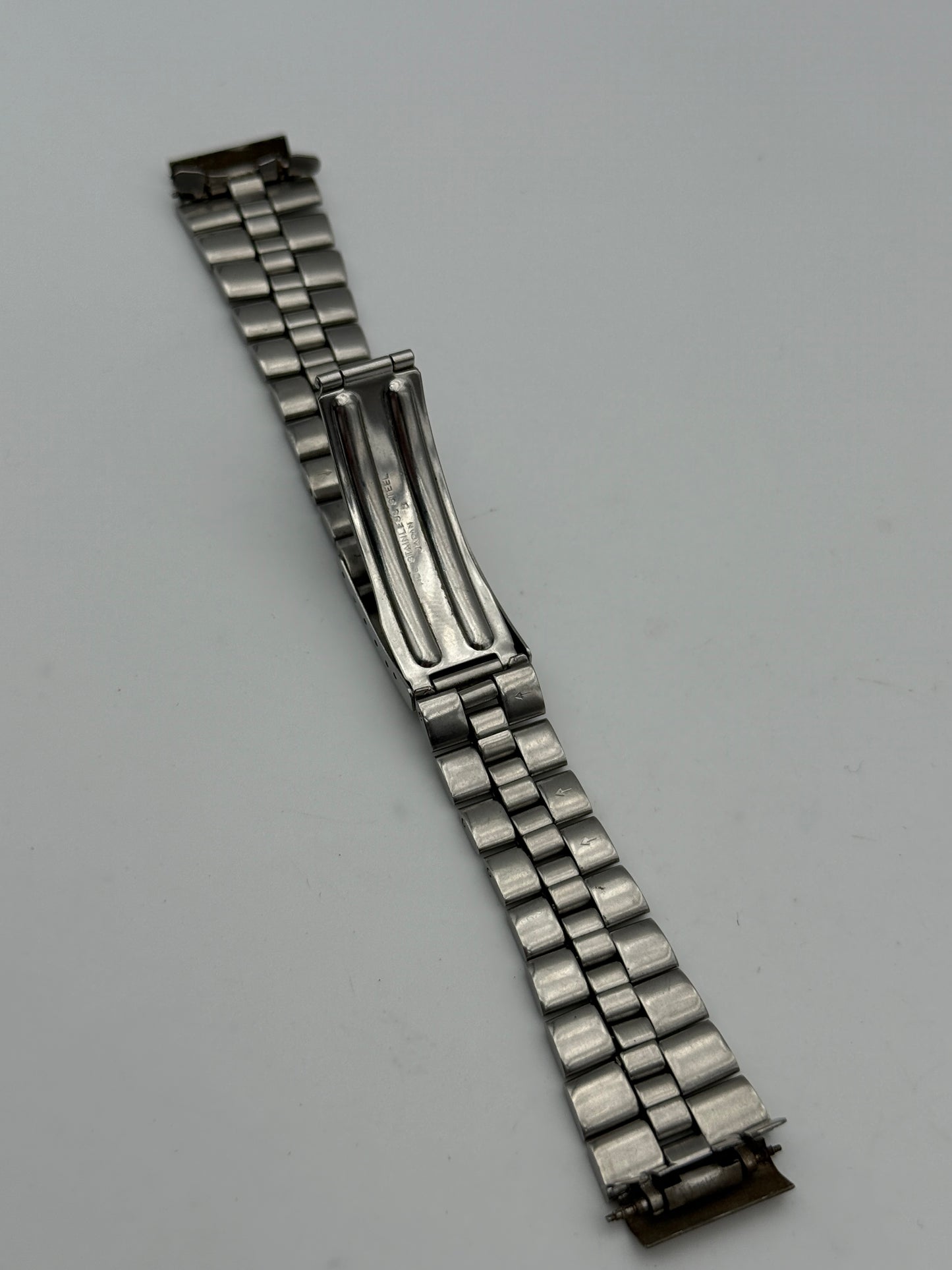 seiko chrono 19mm bracciale bracelet rare