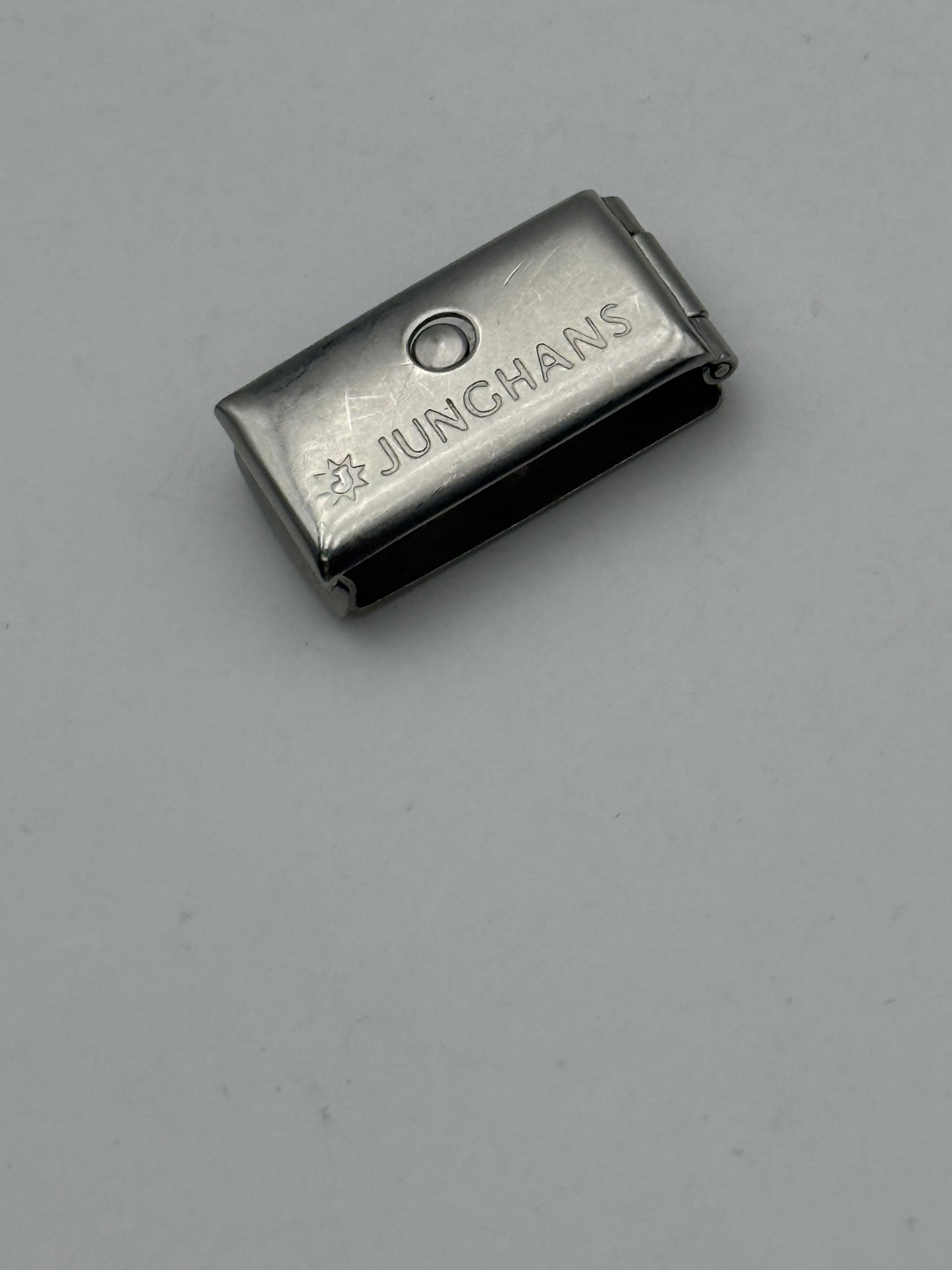 junghans mega 19mm fibbia buckle vintage rare