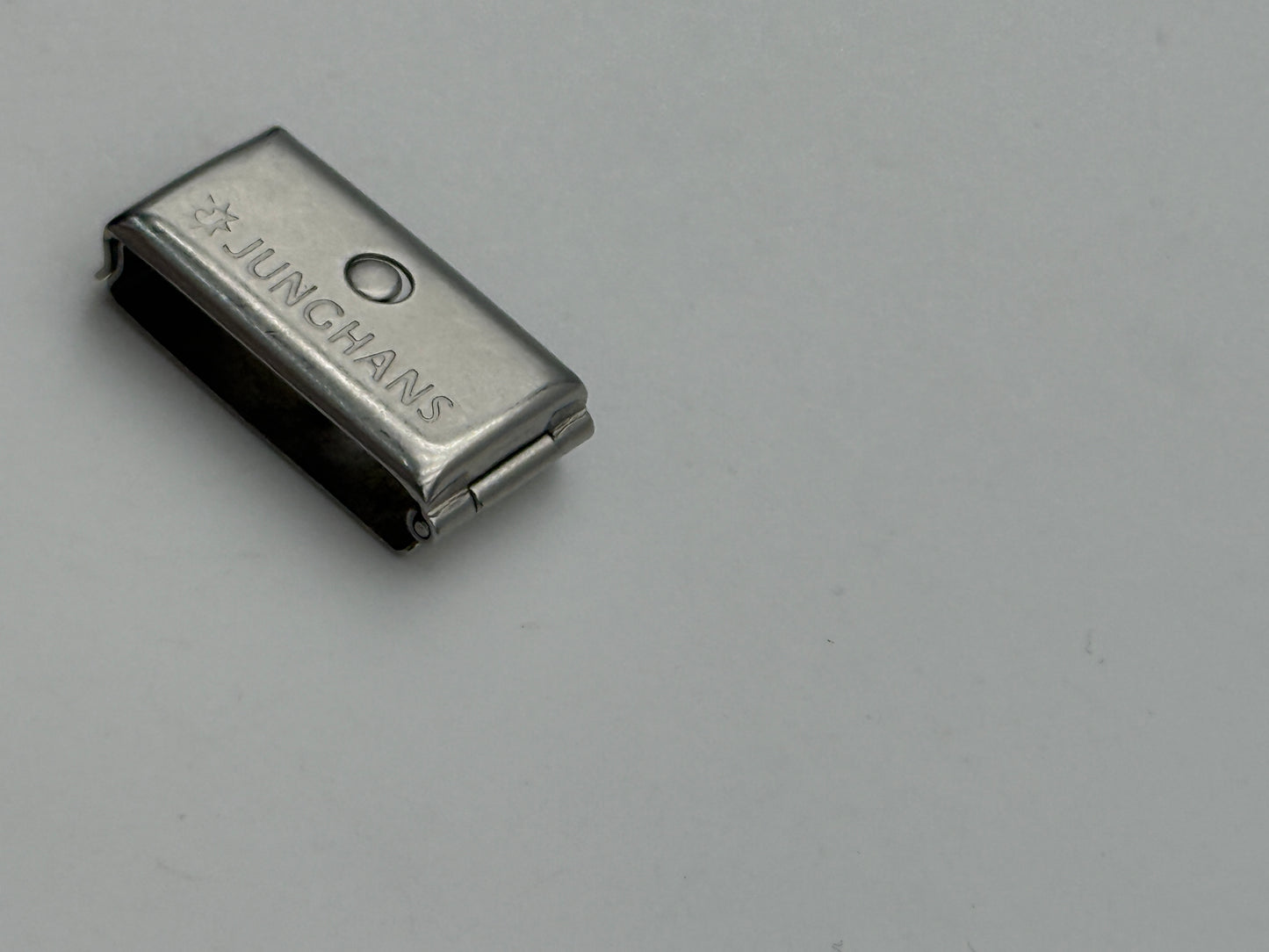 junghans mega 19mm fibbia buckle vintage rare