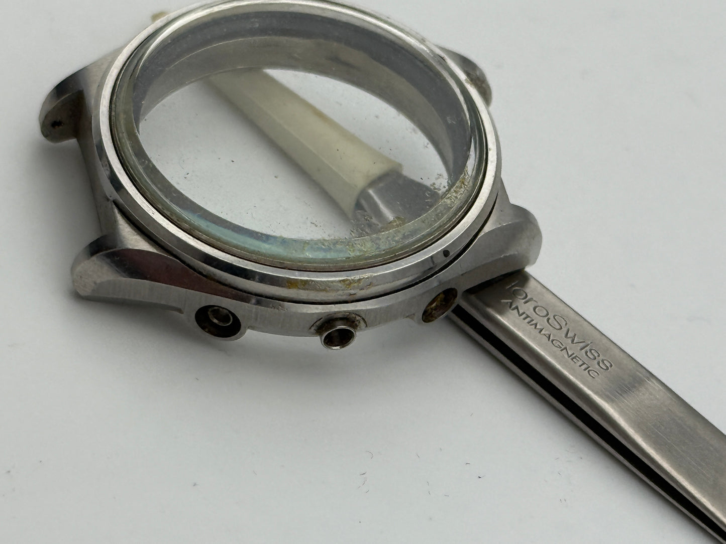 seiko chrono 6139 vintage 42mm cassa case carrure