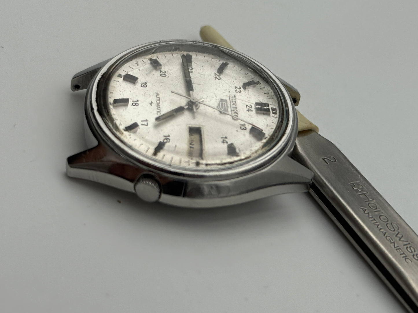 seiko 5 7009-4040 37mm vintage automatic