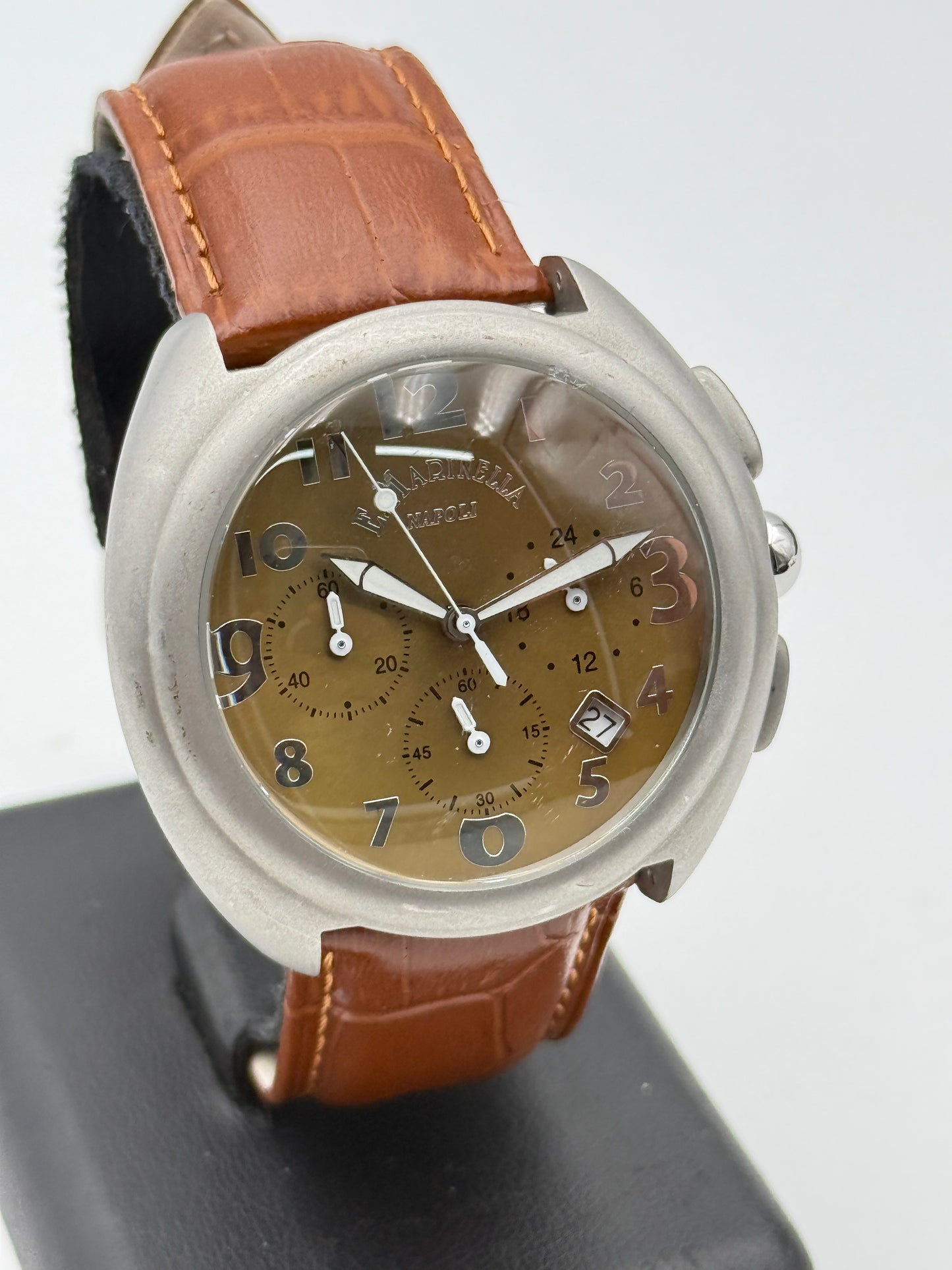 E.marinella Napoli Posillipo chrono a7072 43mm chronograph watch